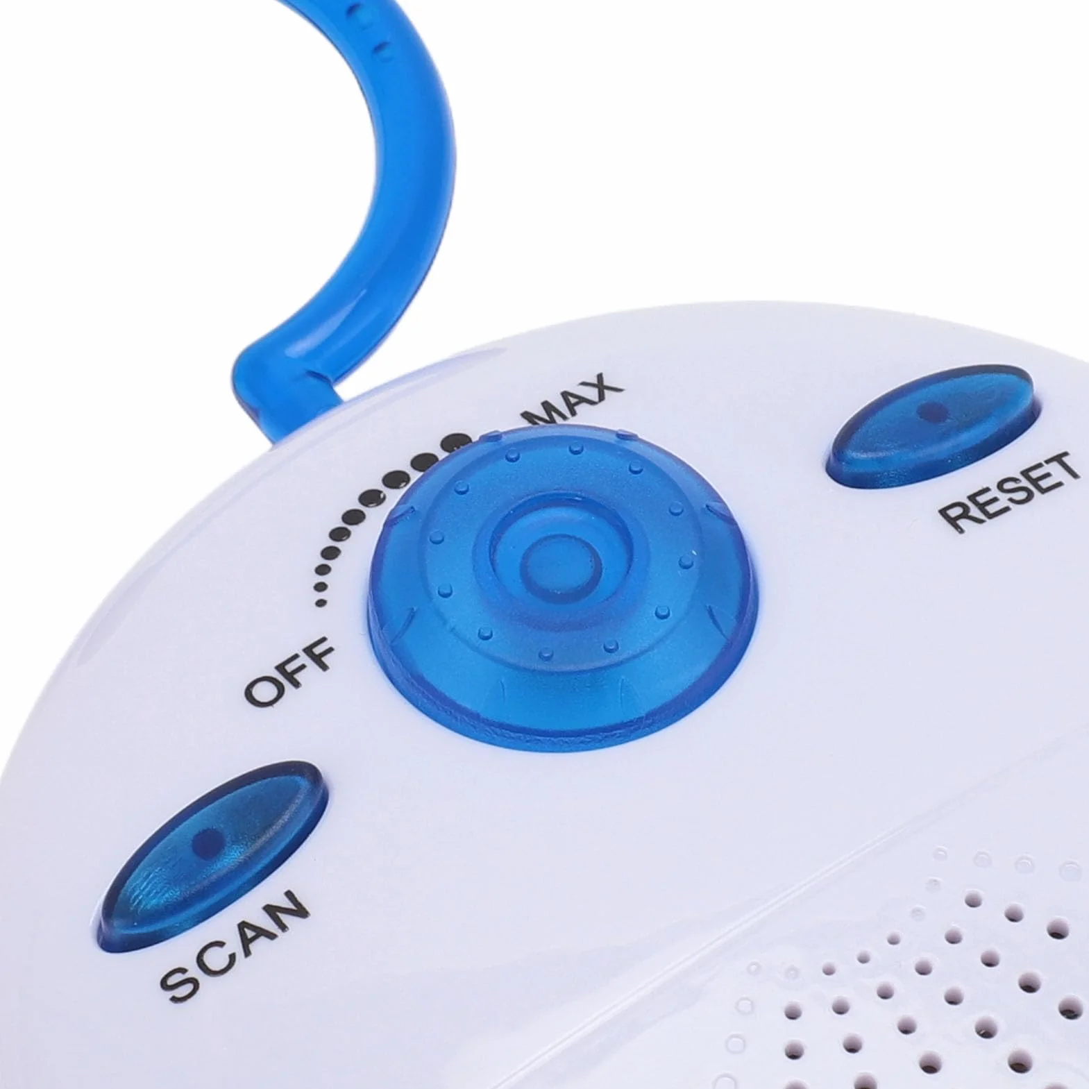 Mini radio da doccia impermeabile FM portatile con altoparlante e antenna integrati batteria lunga durata