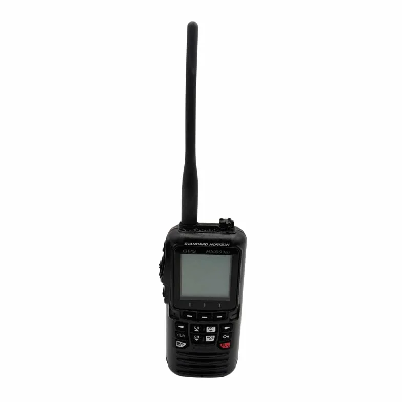 Standard Horizon HX891BT/E Radio VHF Marina Portatile 6W GPS Impermeabile IPX8 Bluetooth Nero