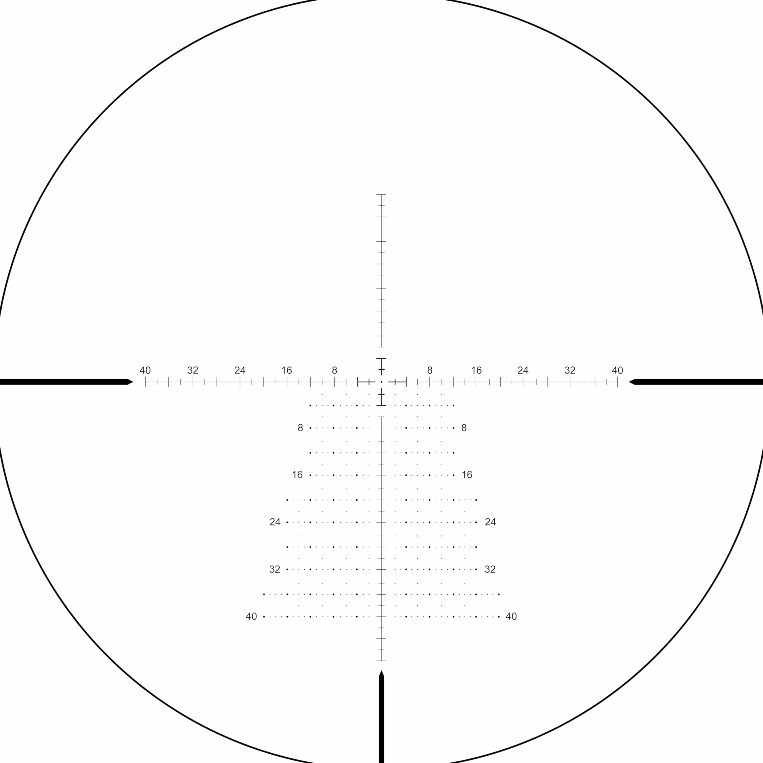 SPINA OPTICS 6-24X50 Primo Piano di Focalizzazione Telescopico Rifle Scope MIL Dot Reticolo Caccia
