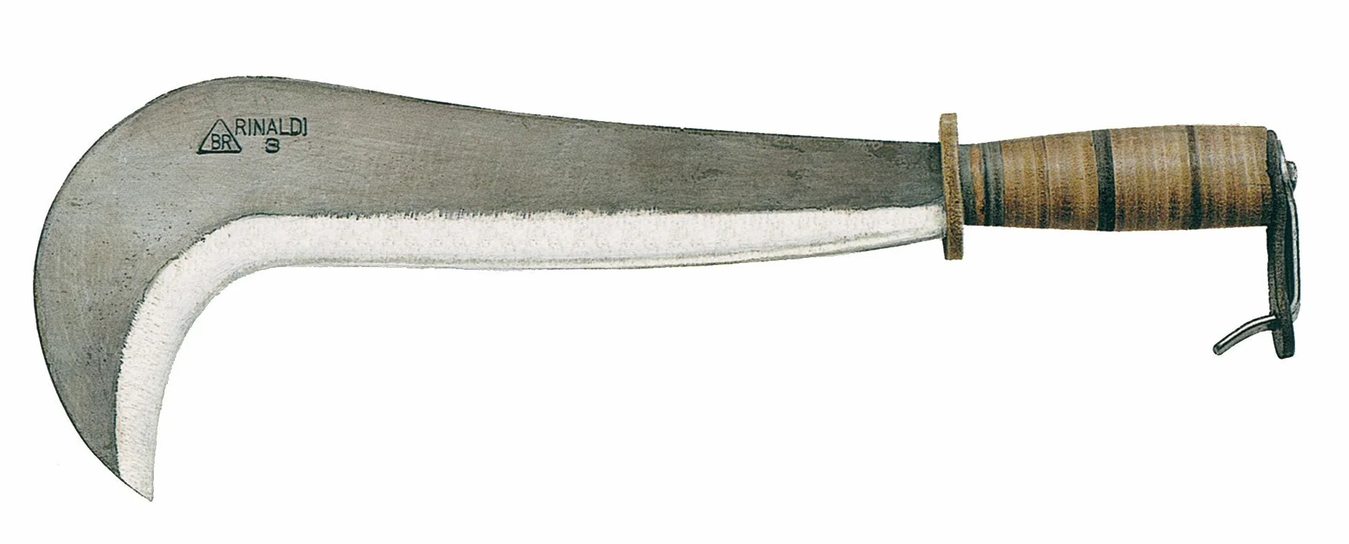 Roncola Rinaldi C/Man. Cuoio Art.104/3 Cm.45