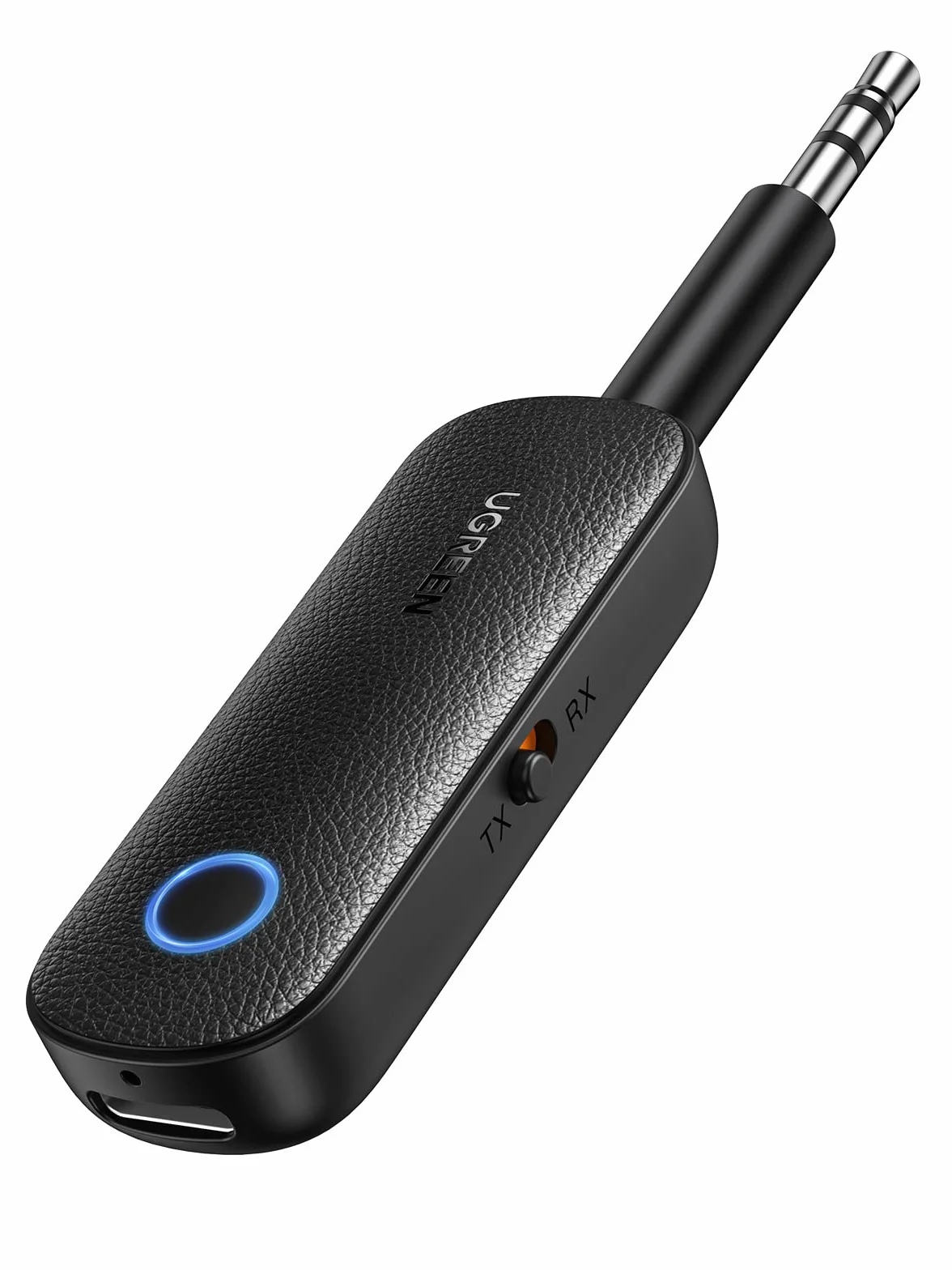 UGREEN Bluetooth 5.4 Adattatore Audio 2 in 1 3.5mm Aux Jack con Microfono per TV PC Auto
