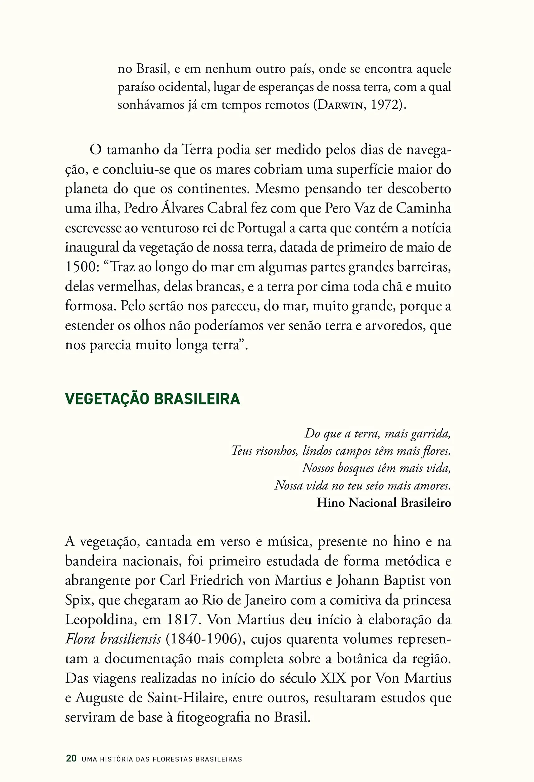 História das florestas brasileiras