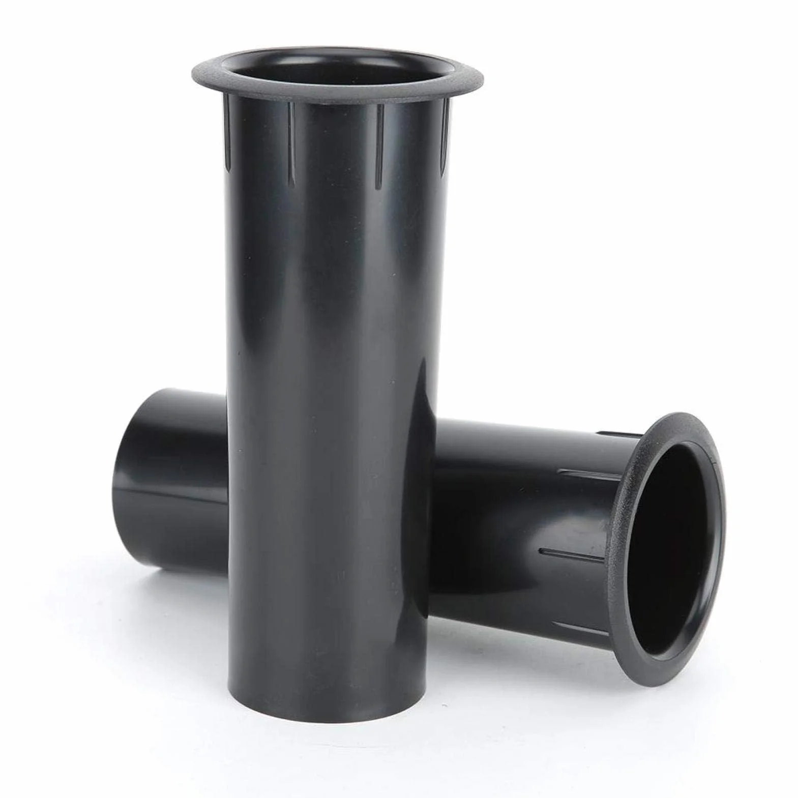 Agatige Tubo Porta Altoparlante 50 mm 2 Pezzi Altoparlante a Parete Interna Liscia in Plastica ABS per 4-6 Pollici