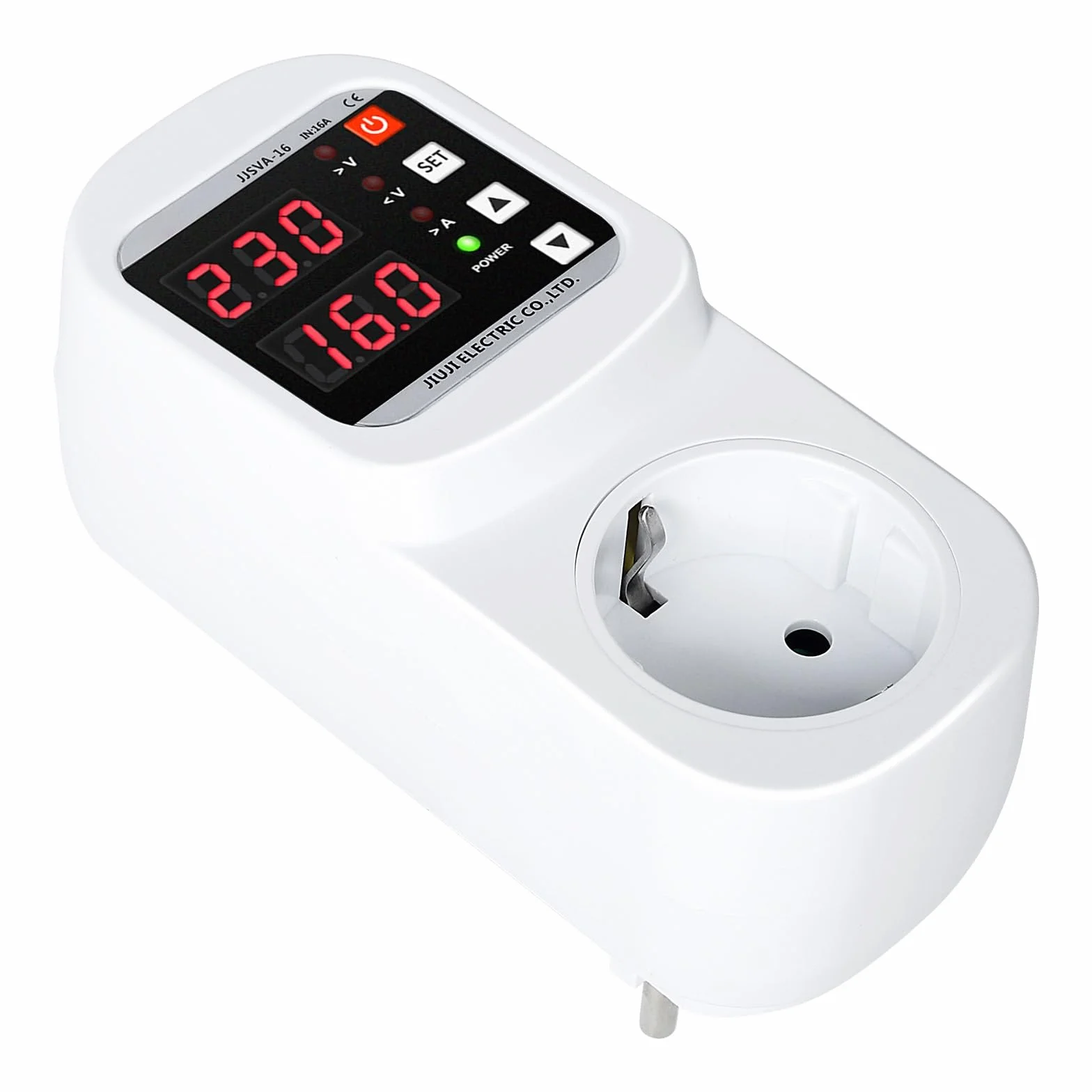 DEWIN Stabilizzatore di Tensione 220V 16A Protezione Sovratensione Sottotensione Sovracorrente