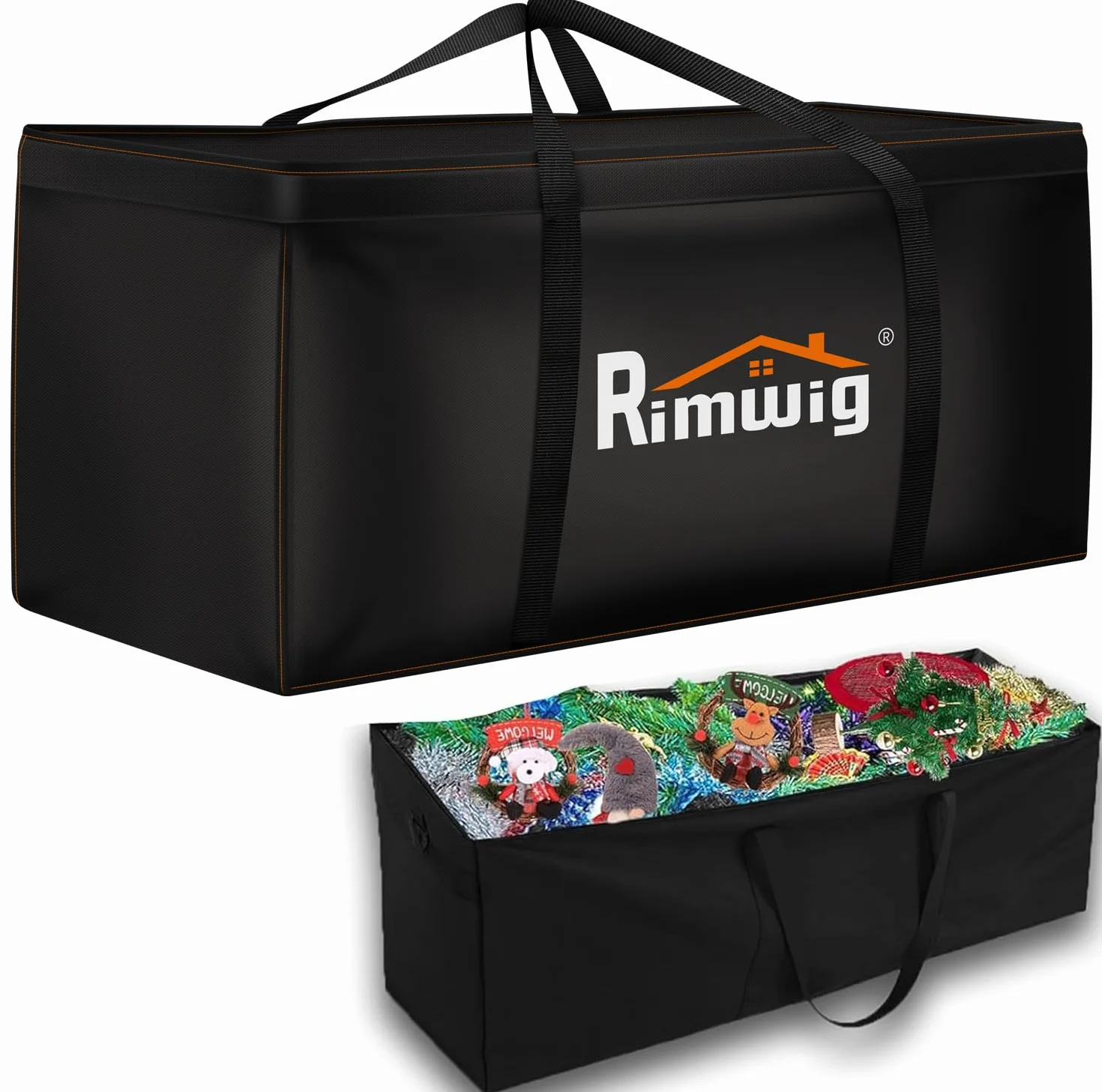 Borsa portaoggetti per mobili da giardino, impermeabile, anti-UV, resistente, in tessuto Oxford 420D, con manico (175 x 75 x 55 cm)