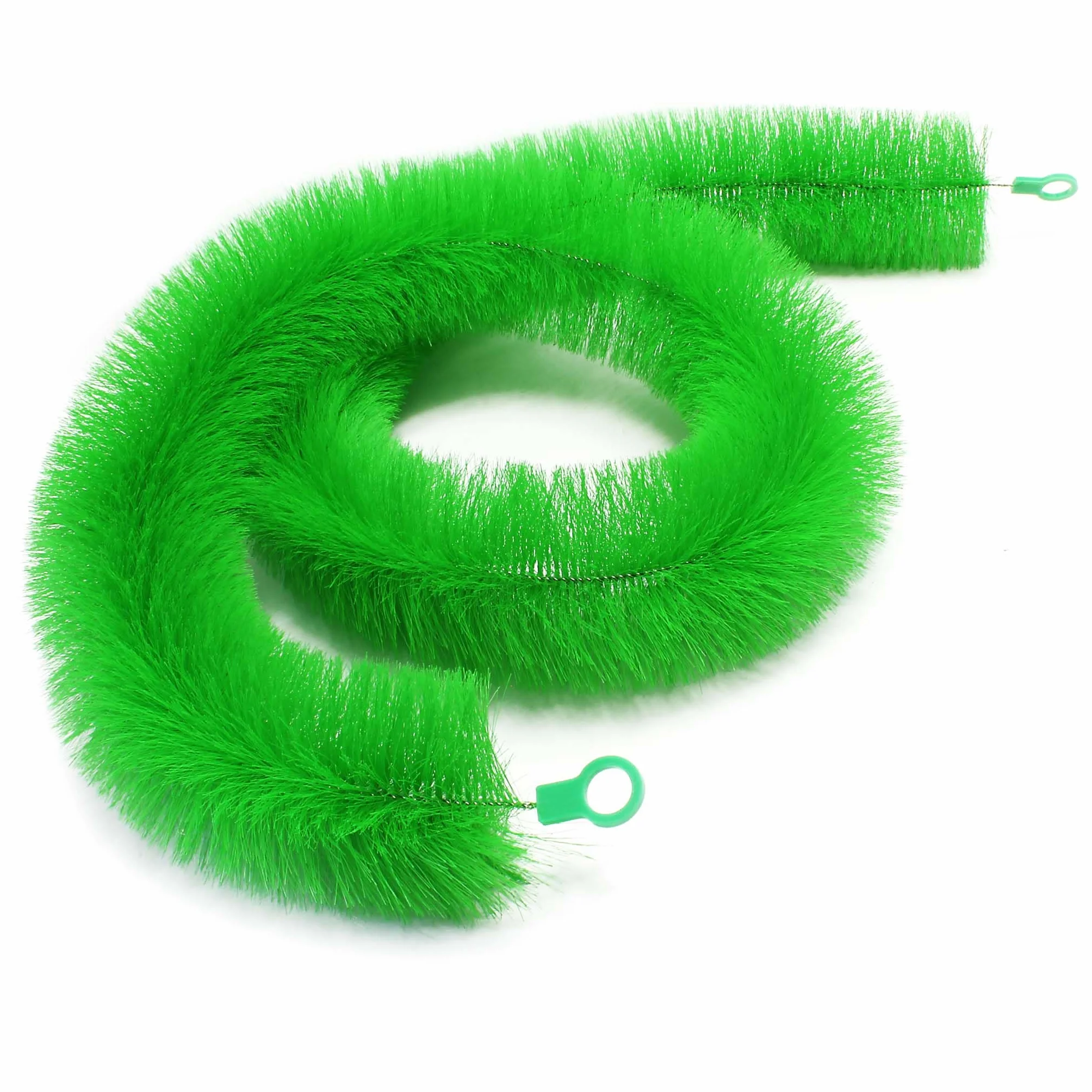 Spazzola per deposizione uova 200 cm Ø 15 cm Polipropilene verde molto morbido Laghetto Riproduzione