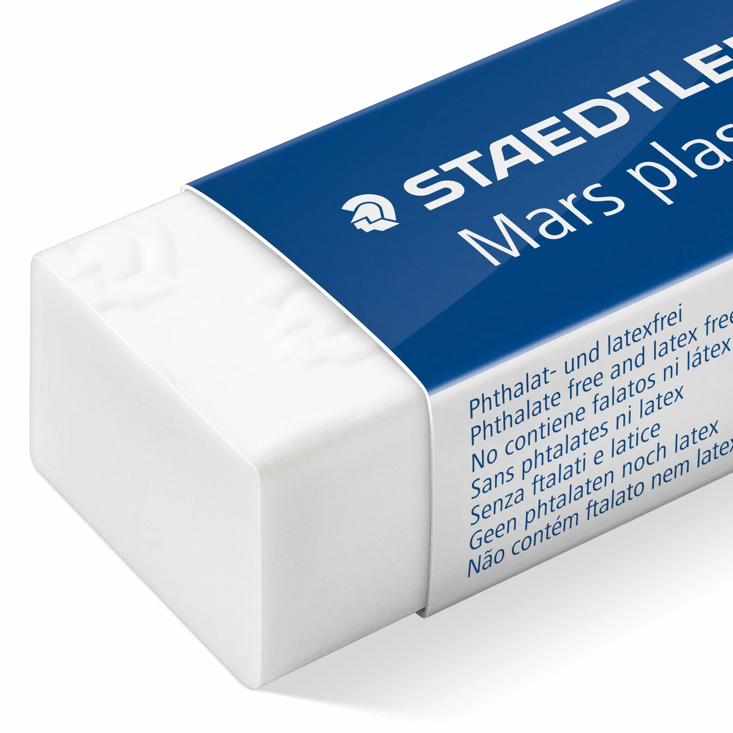 Staedtler Mars Plastic Gomme da Cancellare Set 3 Pezzi Cancelleria Scuola Ufficio