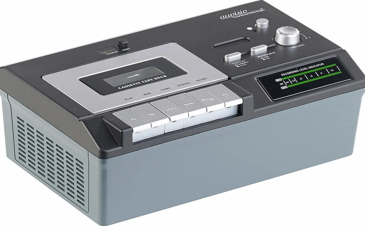 auvisio registratore a Cassette USB Cassette Player UCR-2200 per riprodurre e digitalizzare MC