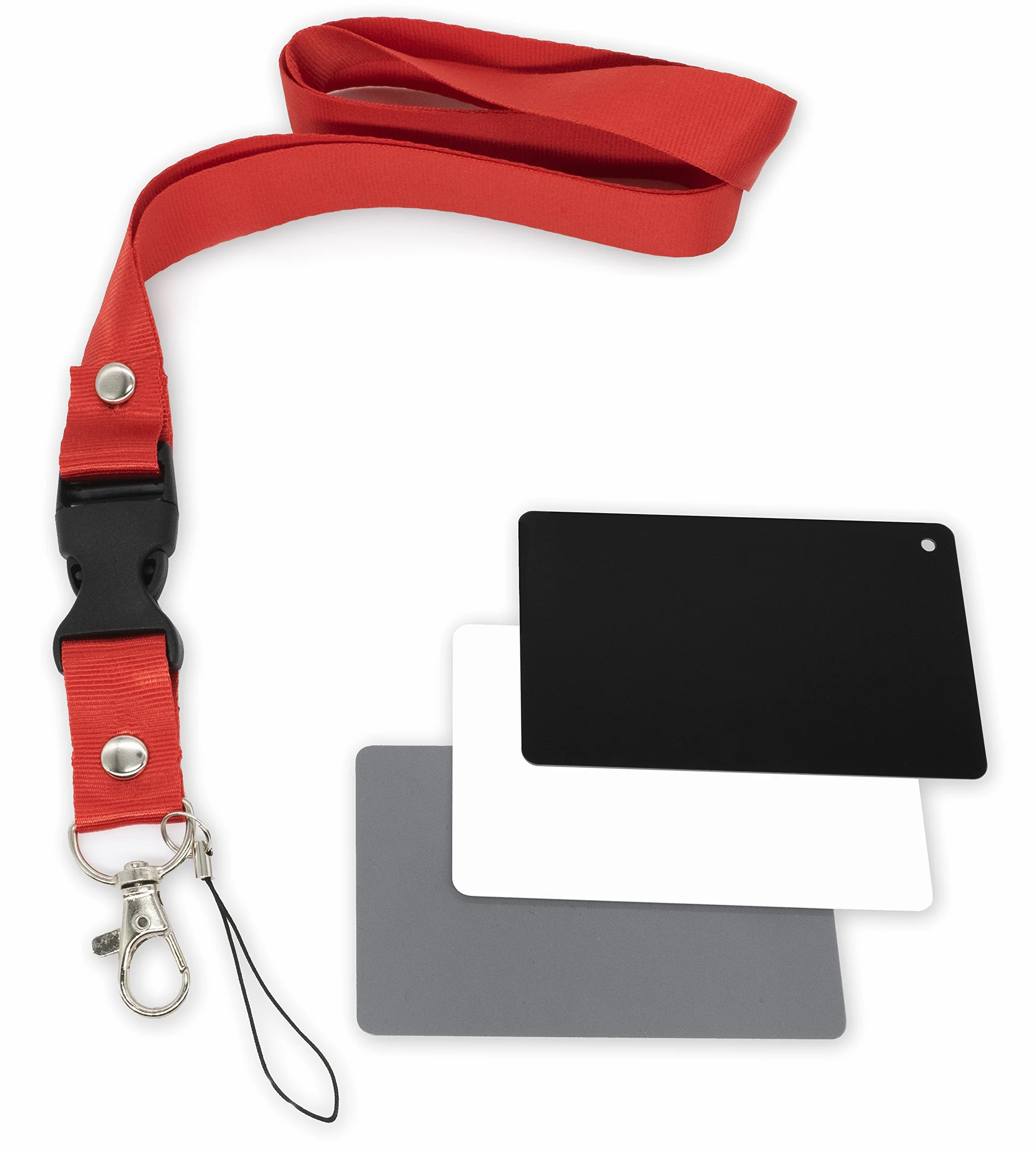 MyGadget Scheda Carta Grigia 3 in 1 18% Grigio Bianco Nero Calibrazione Esposizione Fotografica