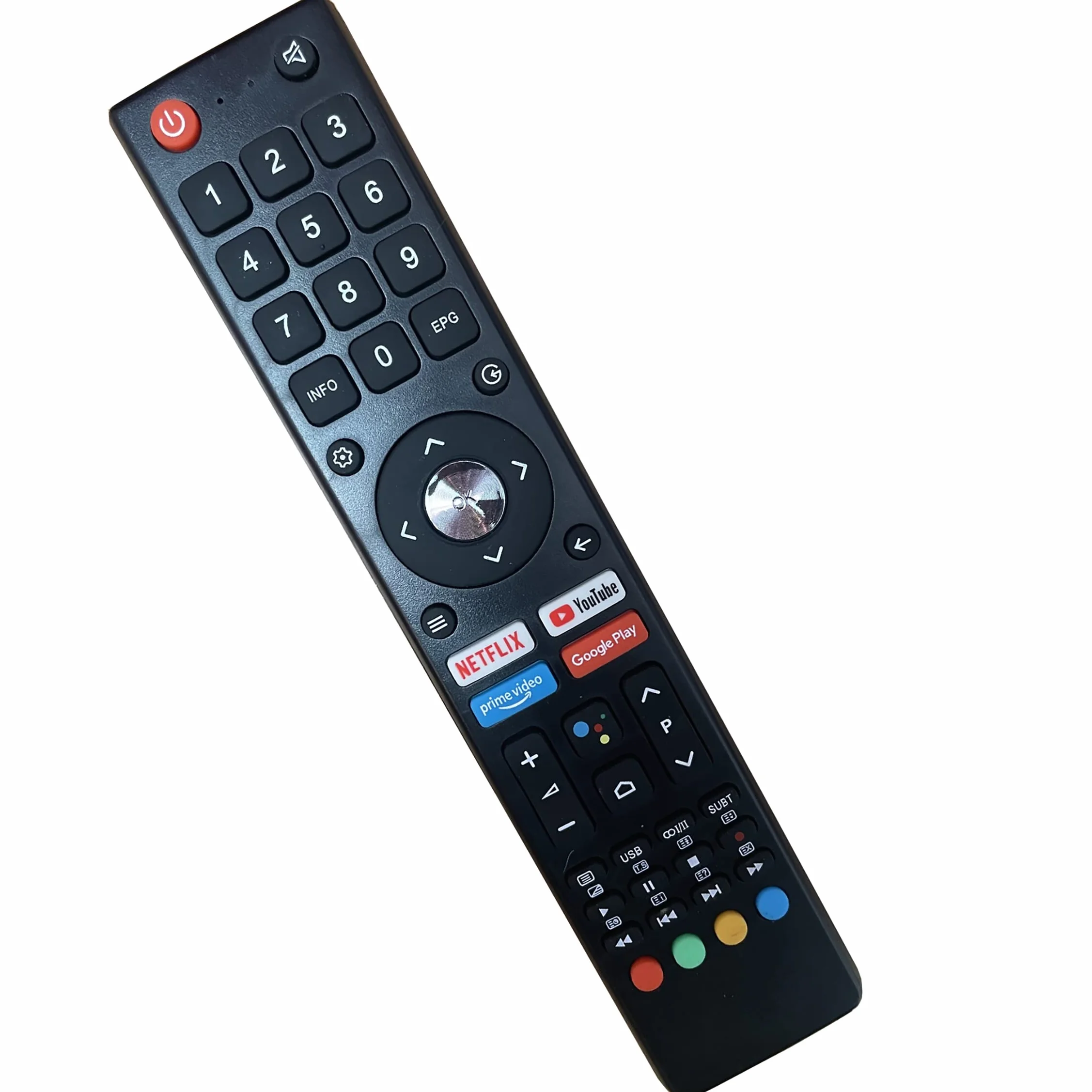 Telecomando originale Saba Chiq Smart TV ODL24771HN-TAB ODL43671U-TAB ODL50672U-TAB SA24S46A9 SA32S67A9 SA40S67A9 SA43K67A9 SA43S67A9 U55H7S