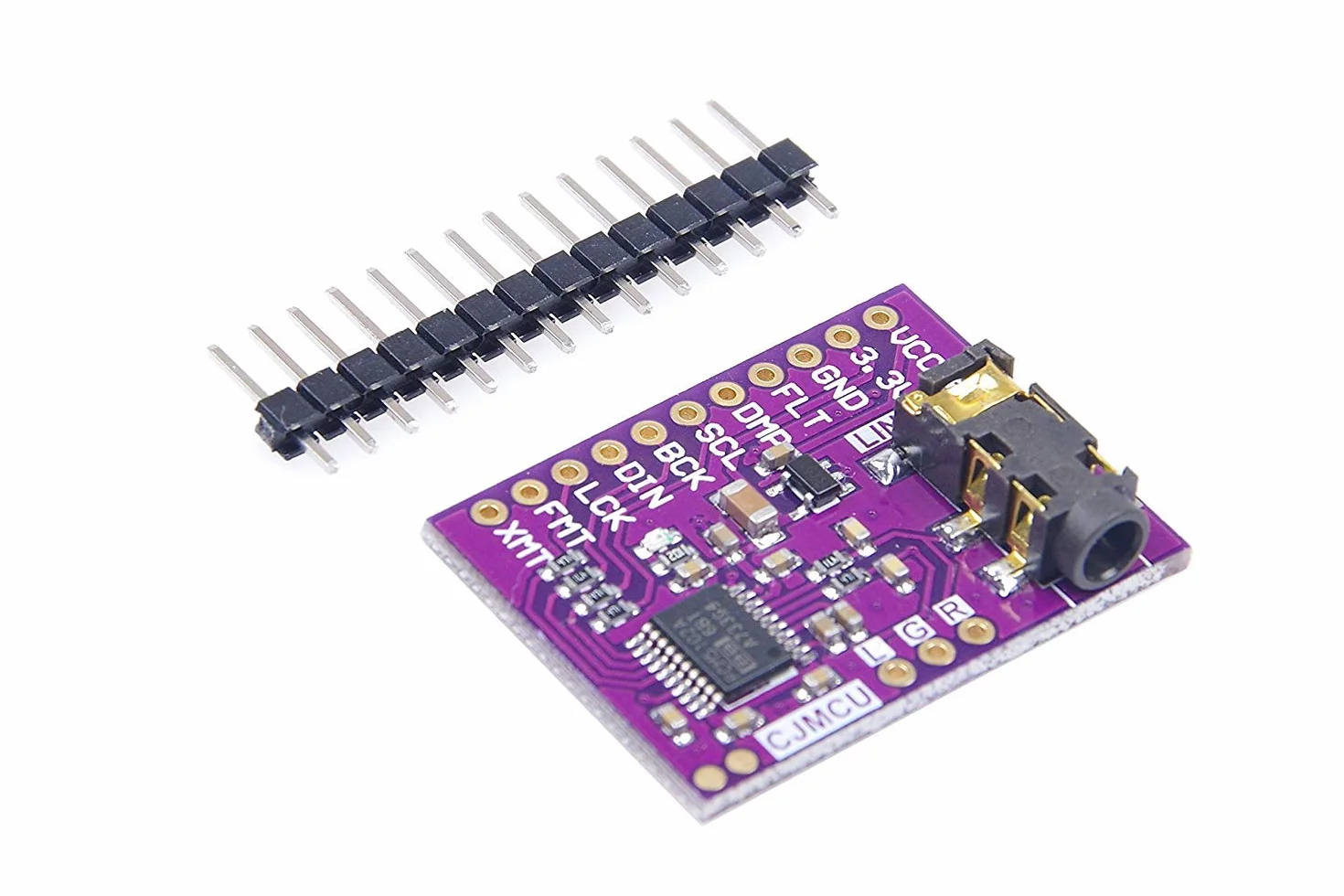 DollaTek PCM5102A Convertitore Digitale Analogico Modulo Audio DAC 24 Bit 3,5 mm Jack per Raspberry Pi