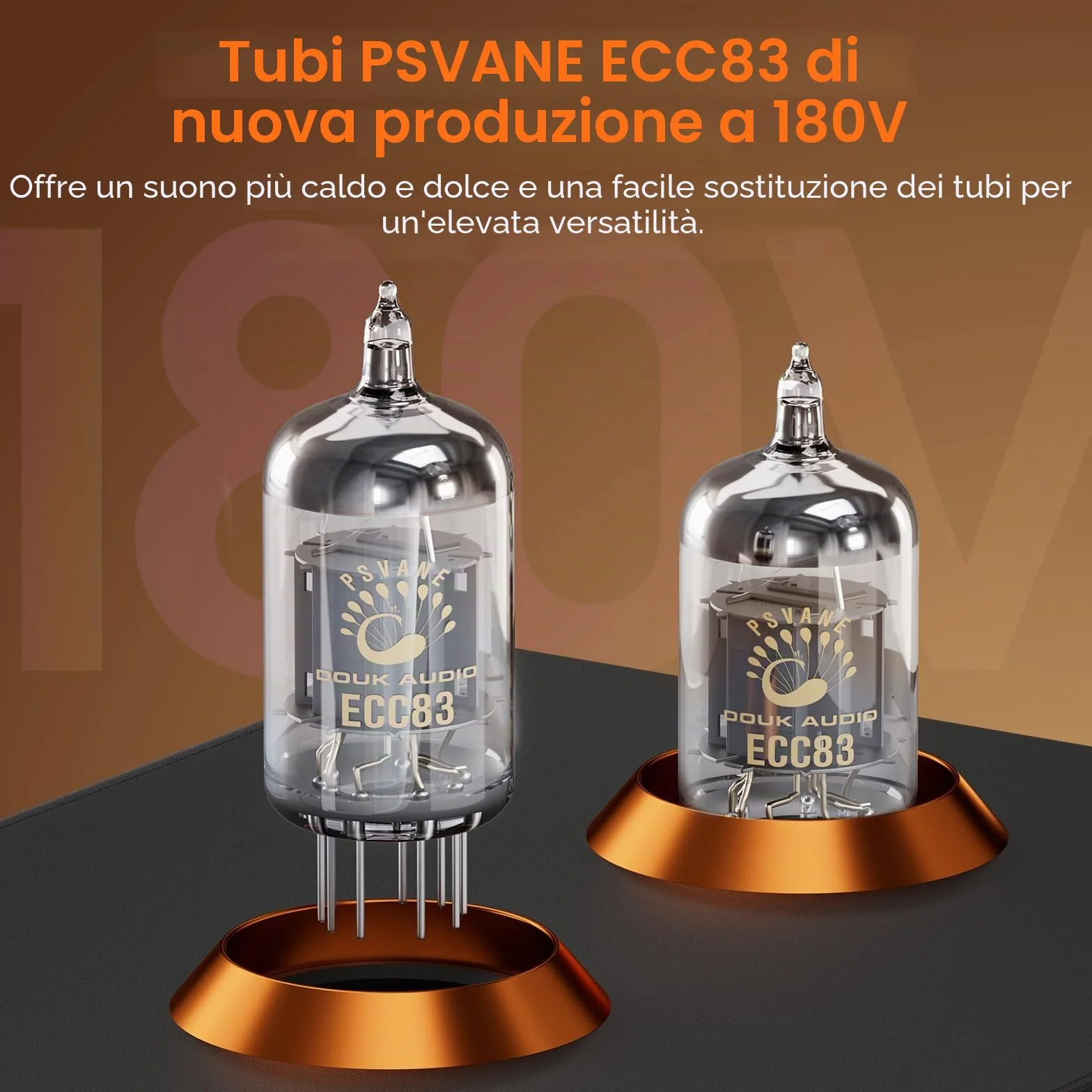 Douk Audio P7 ECC83 Tube Phono Preamplifier XLR Balanced Output High Pass Filter Bass Treble Control MM Turntable