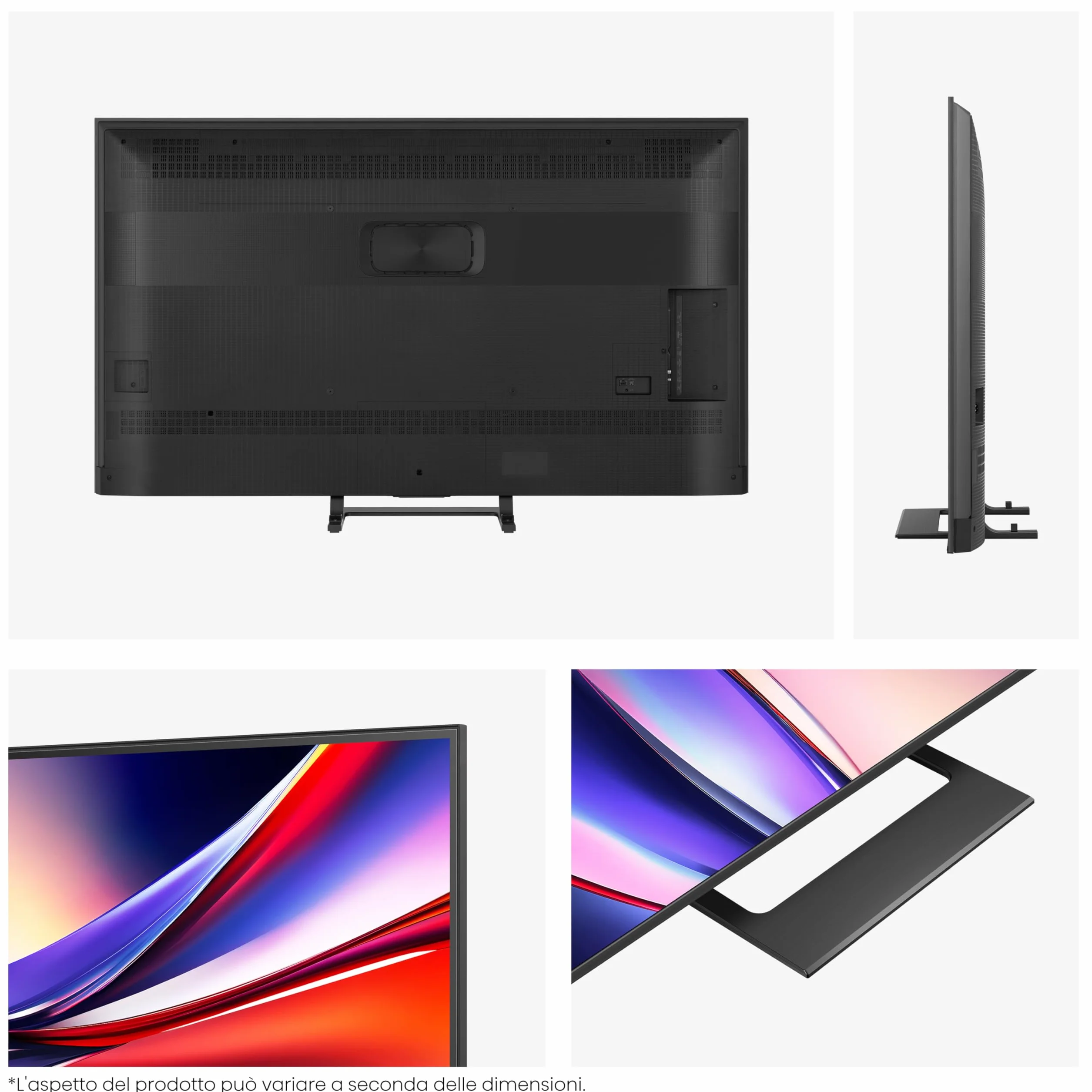 Hisense TV 50" QLED 4K 50A72Q Smart VIDAA U8 Dolby Vision HDR 10+ Game Mode Plus Dolby Atmos Alexa