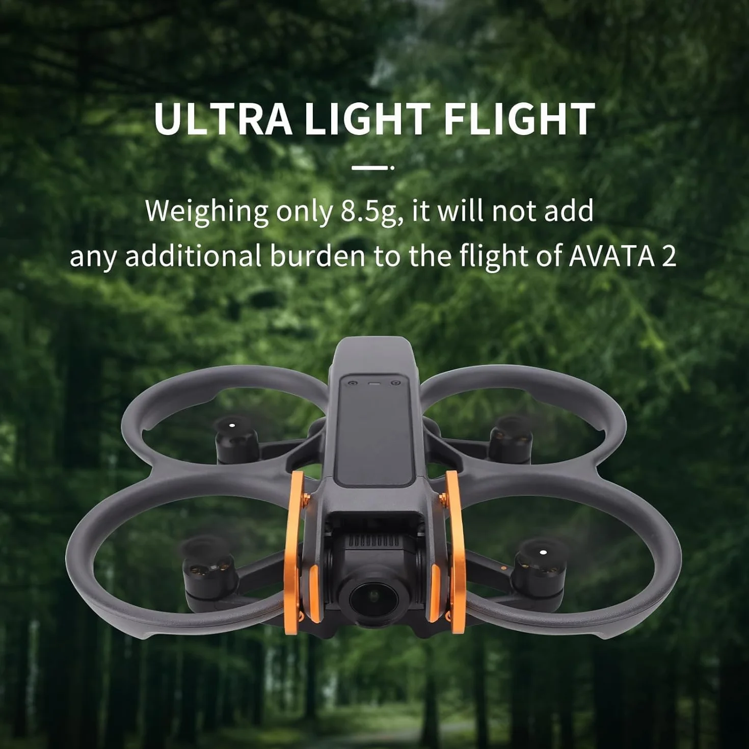 DJI Avata 2 Gimbal Protector Bumper Anti-Collision Aluminum Alloy Lens Guard