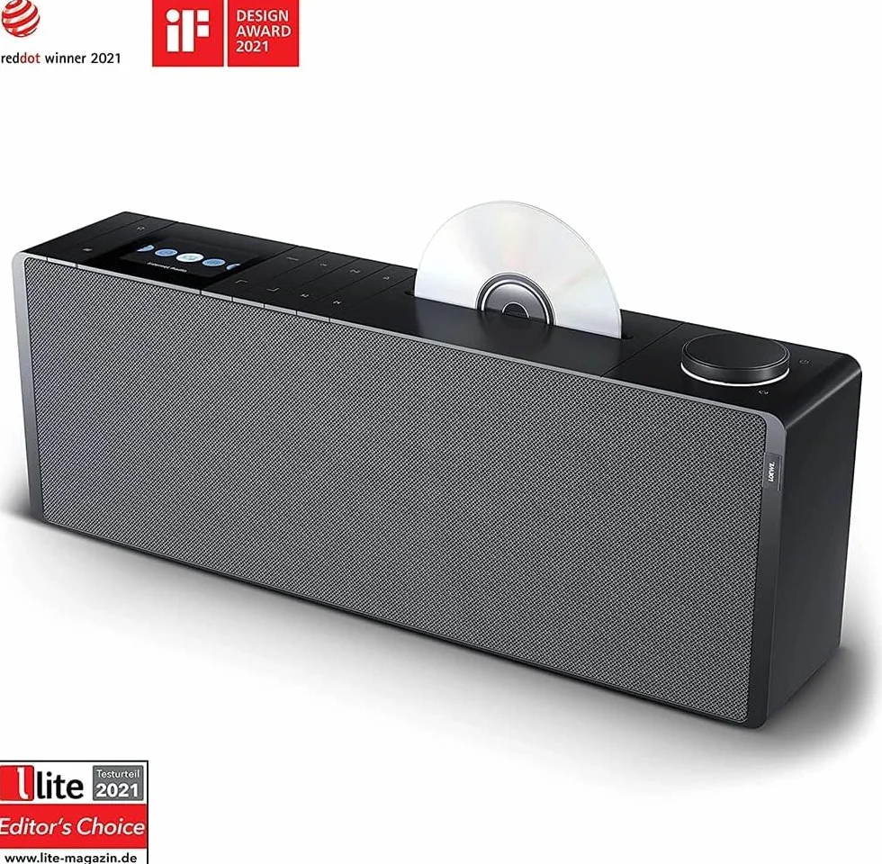 Loewe klang s3 Grigio Basalto Radio Stereo CD DAB+ FM Spotify Bluetooth USB 120W