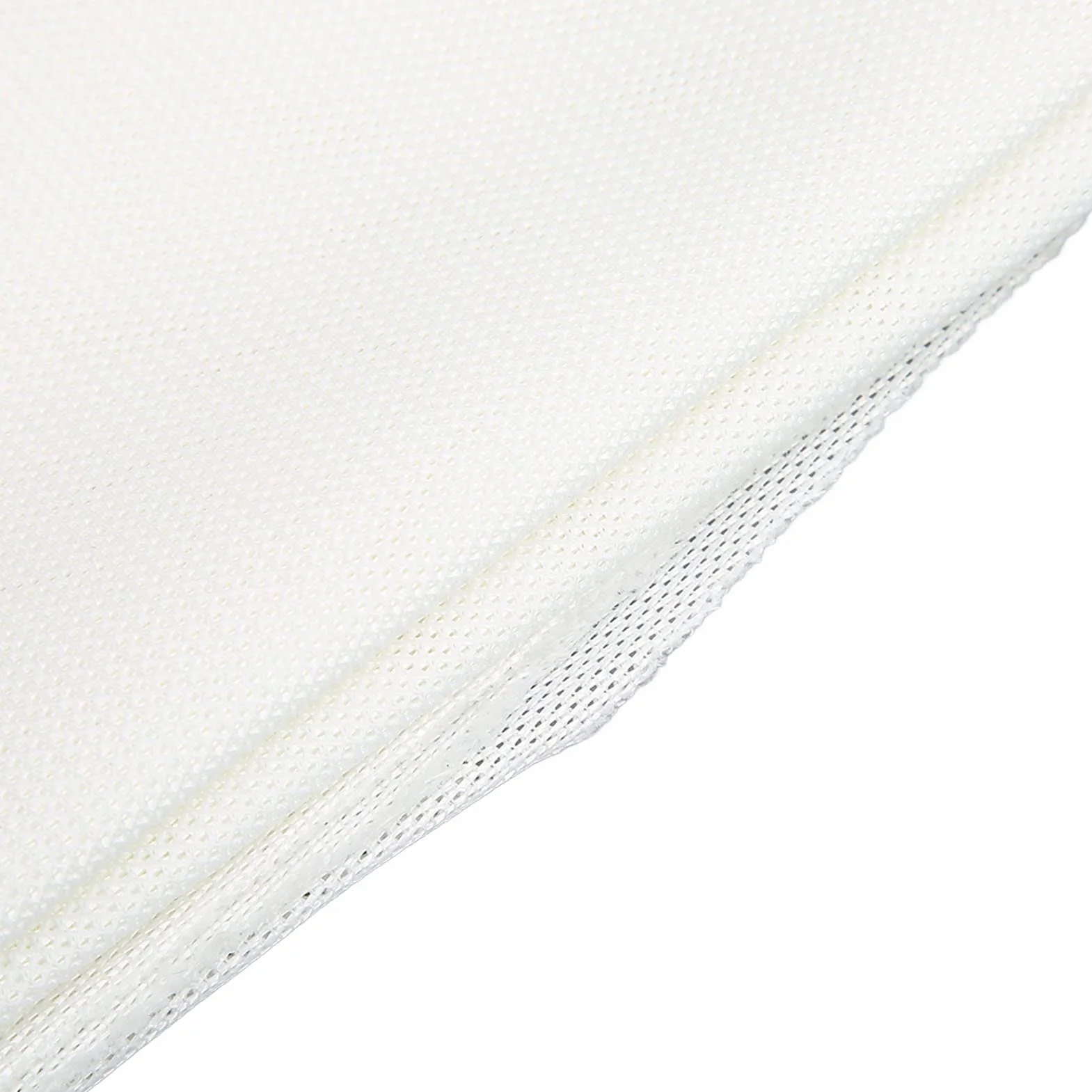 Panno per Griglia Altoparlanti 140x91 cm Tessuto a Rete Copertura Antipolvere Bianco