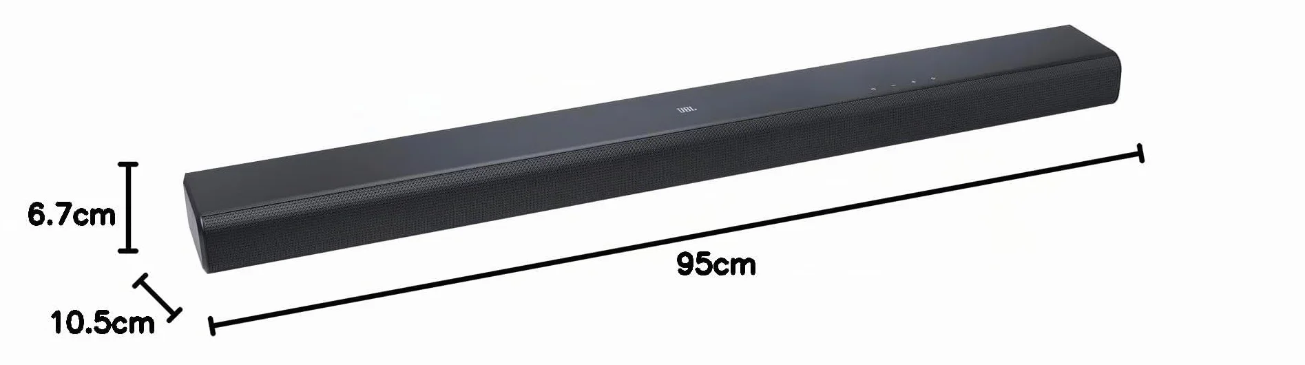 JBL Cinema SB 510 Soundbar 3.1 Canali Subwoofer Integrato Bluetooth Dolby Atmos HDMI ARC 200 Watt Nero