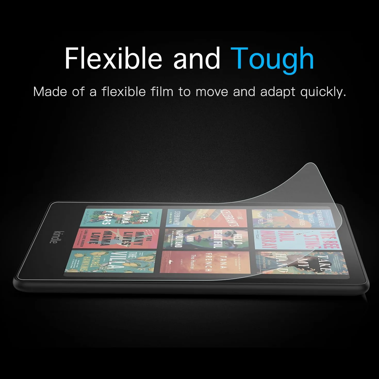 MoKo 2x Pellicole Protettive Schermo Opache per Kindle Paperwhite 7" 12ª Gen 2024 & Colorsoft Signature Edition, PET Anti-Riflesso per Boox Go 7, Kobo Libra