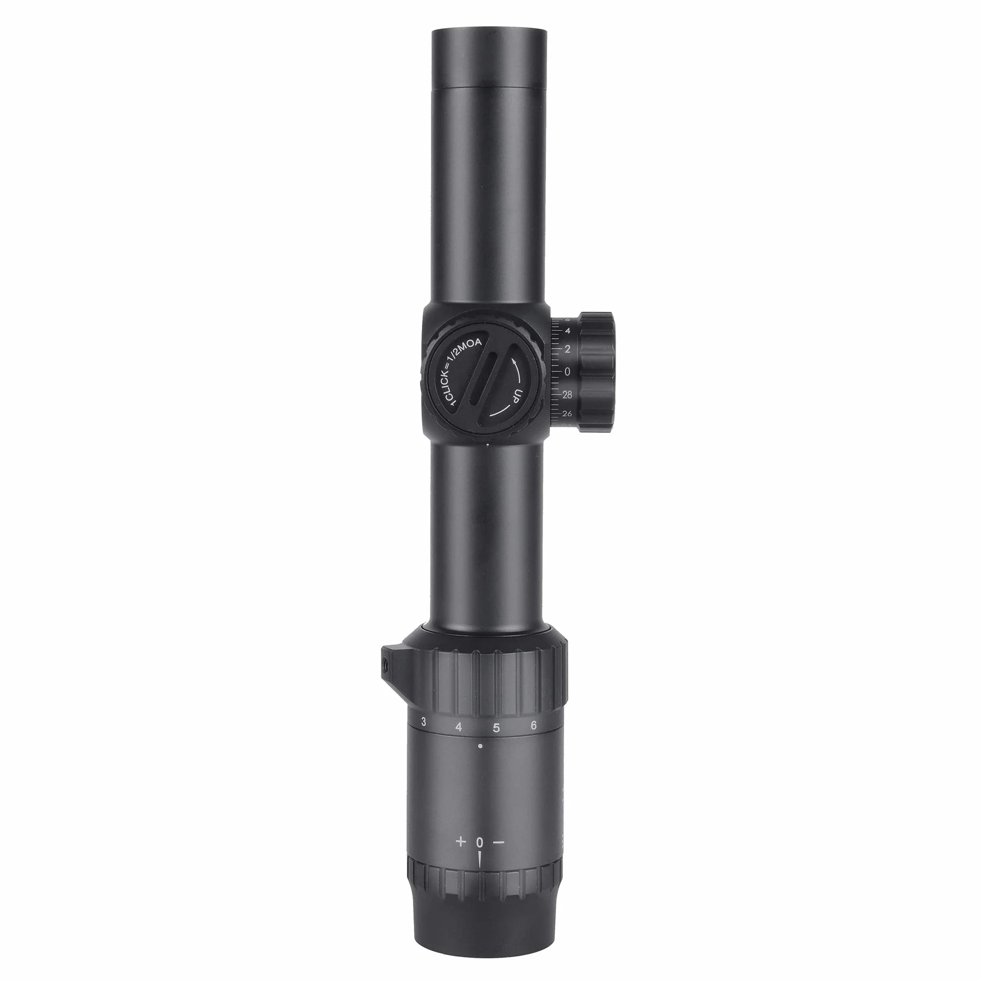 WestHunter Optics HD-S 1.2-6x24 Compact Riflescope 30mm Tube Mil-Dot Reticle Second Focal Plane Tactical Shooting Scope