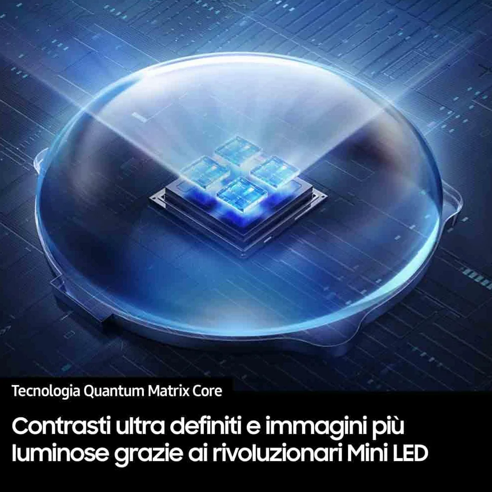 Samsung Smart TV 55'' QE55QN83FAUXZT Neo QLED 4K Mini LED NQ4 AI Gen2 Processor Dolby Atmos 2025
