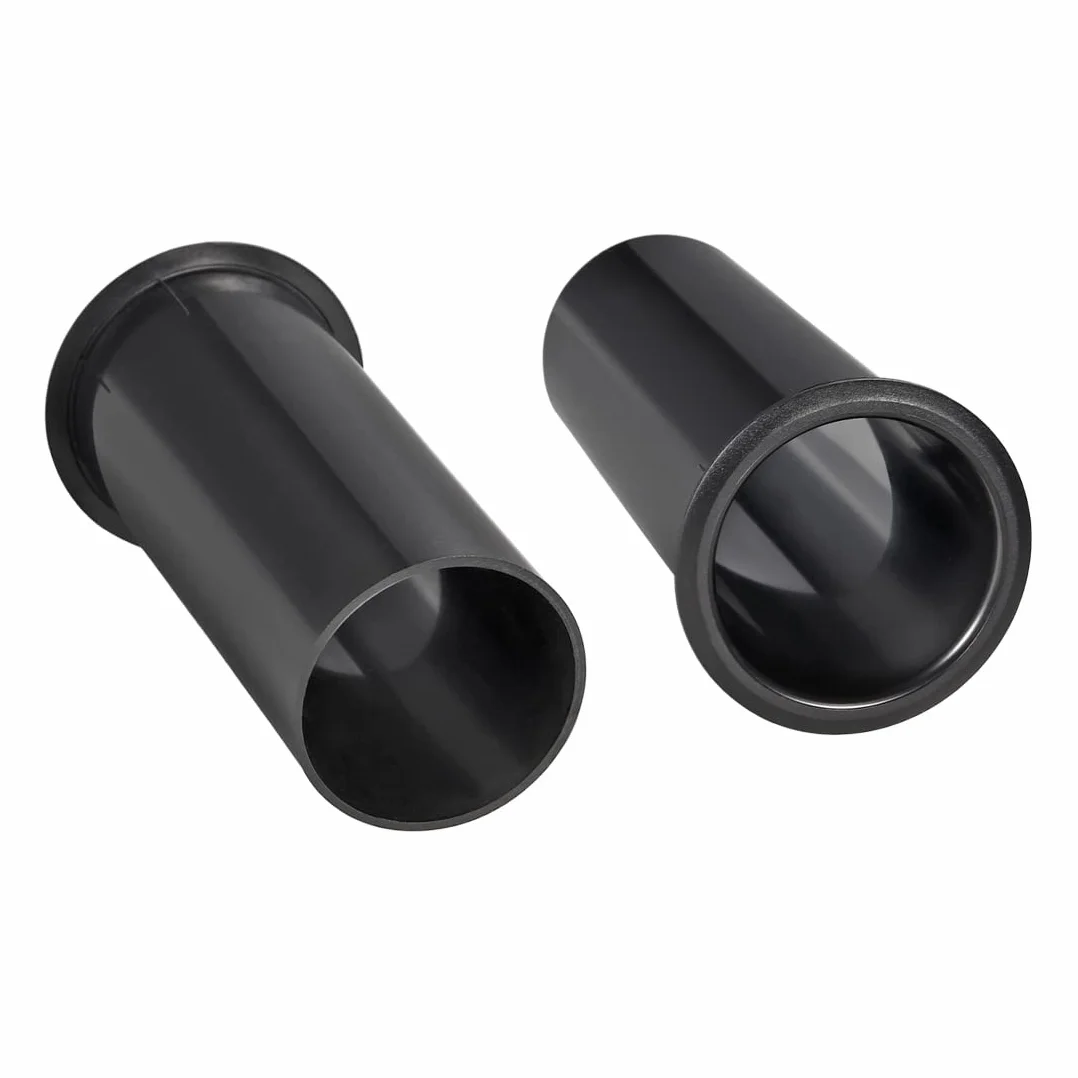 PATIKIL 60mm x 150mm Altoparlante Porta Tubatura Subwoofer Bass Reflex Woofer Box, Nero 2pz
