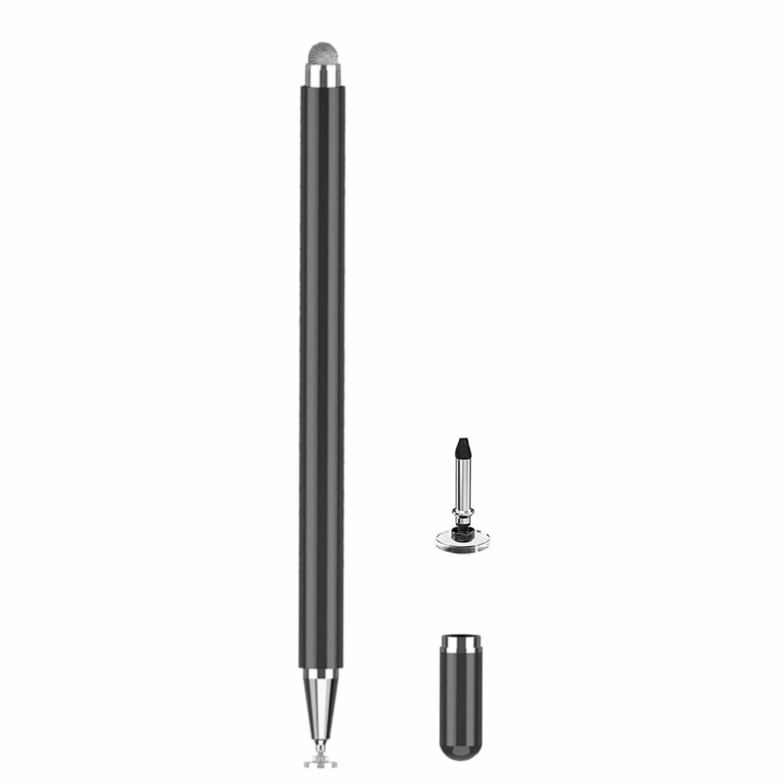 Pennino capacitivo ad alta sensibilità per Samsung Galaxy Tab A9+/A8/A7/A7 Lite, Apple iPad, Fire HD, Surface (nero)