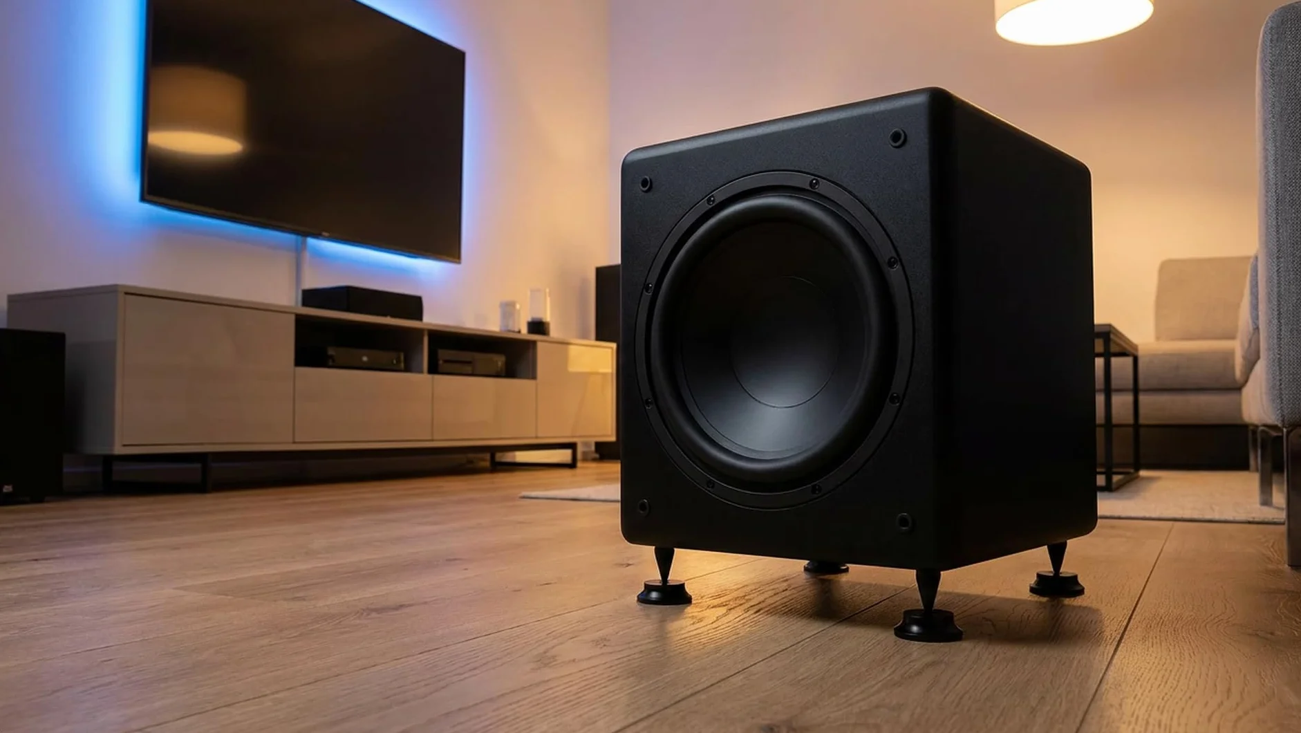 Set di punte e cuscinetti per altoparlanti M6, alluminio nero, Ø10 mm cono con radius pad Ø20 mm, ammortizzatori vibrazioni HiFi