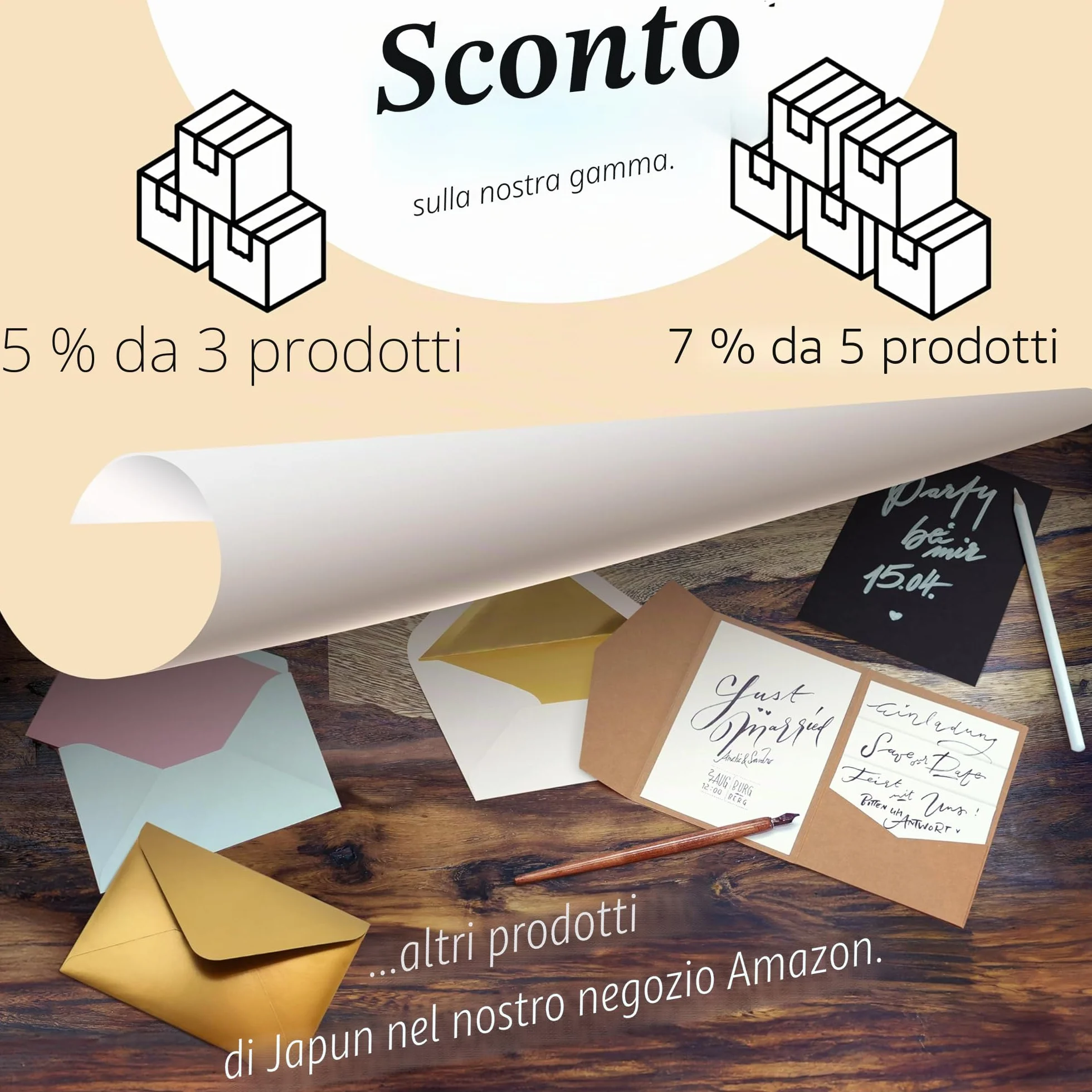 Cartoline vuote bianche 280 g/m² DIN A6 105 x 148 mm set 100 pezzi