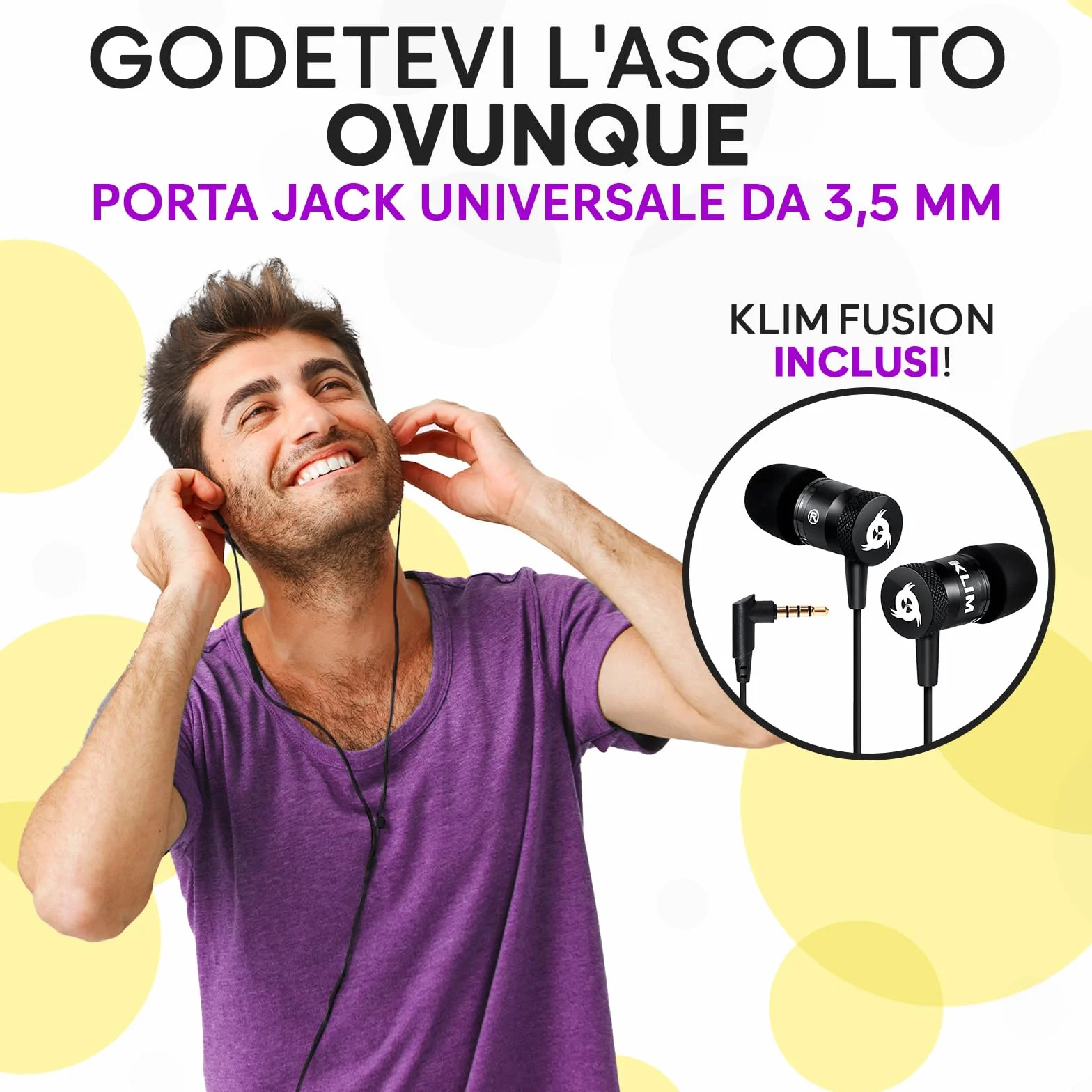 KLIM K8 Lettore Cassette Audio Registratore Radio AM/FM Argento