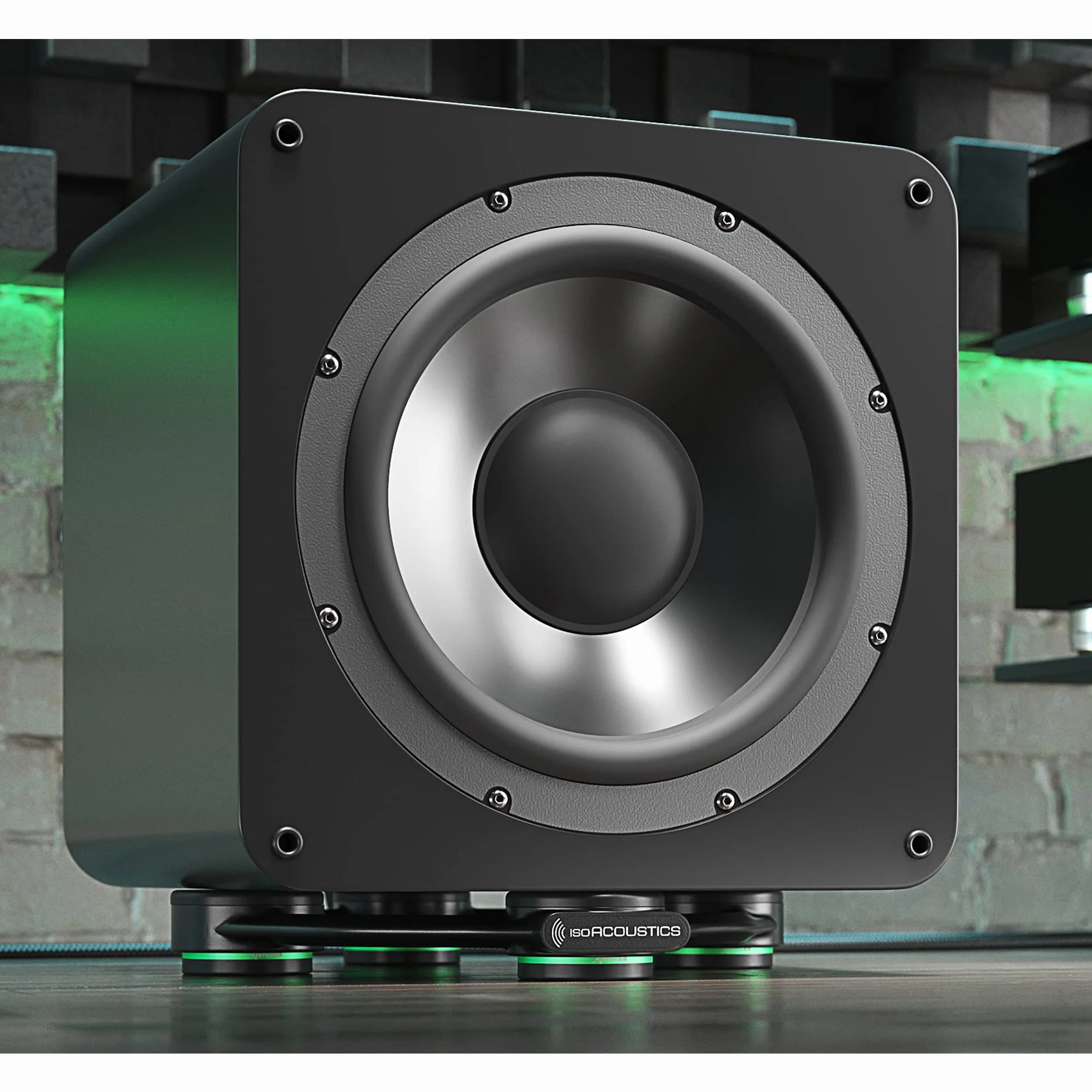 IsoAcoustics Aperta Sub Subwoofer Isolation Stand 10.5" W x 11.5" D
