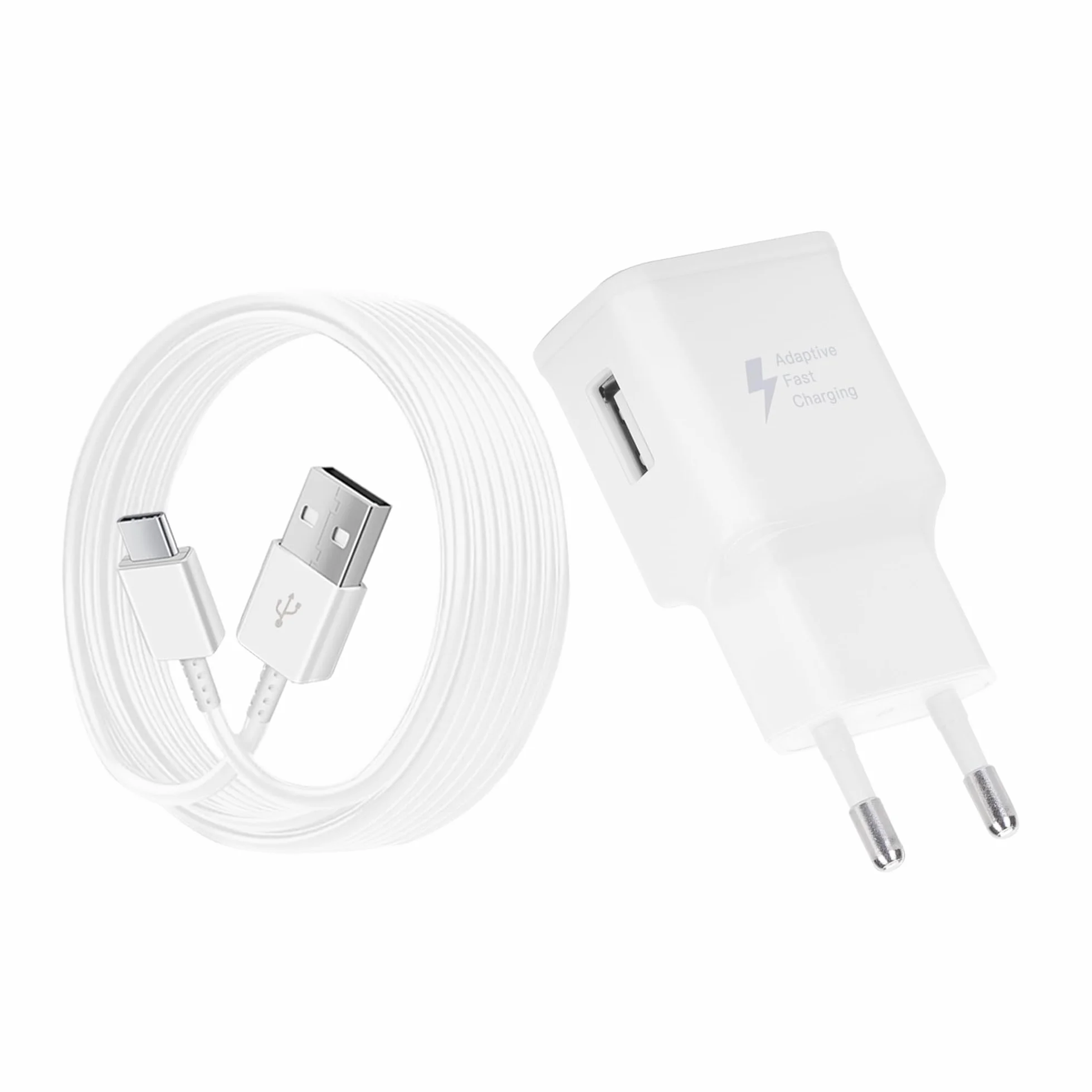 Caricabatterie Samsung USB C Originale Ricarica Rapida 1,5 M Compatibile Galaxy S23/S22/S21/S20 FE/Note9/S10/S10e/S9/S8/A56/A55/A54/A53/A25/A16/A15/A14/A05s