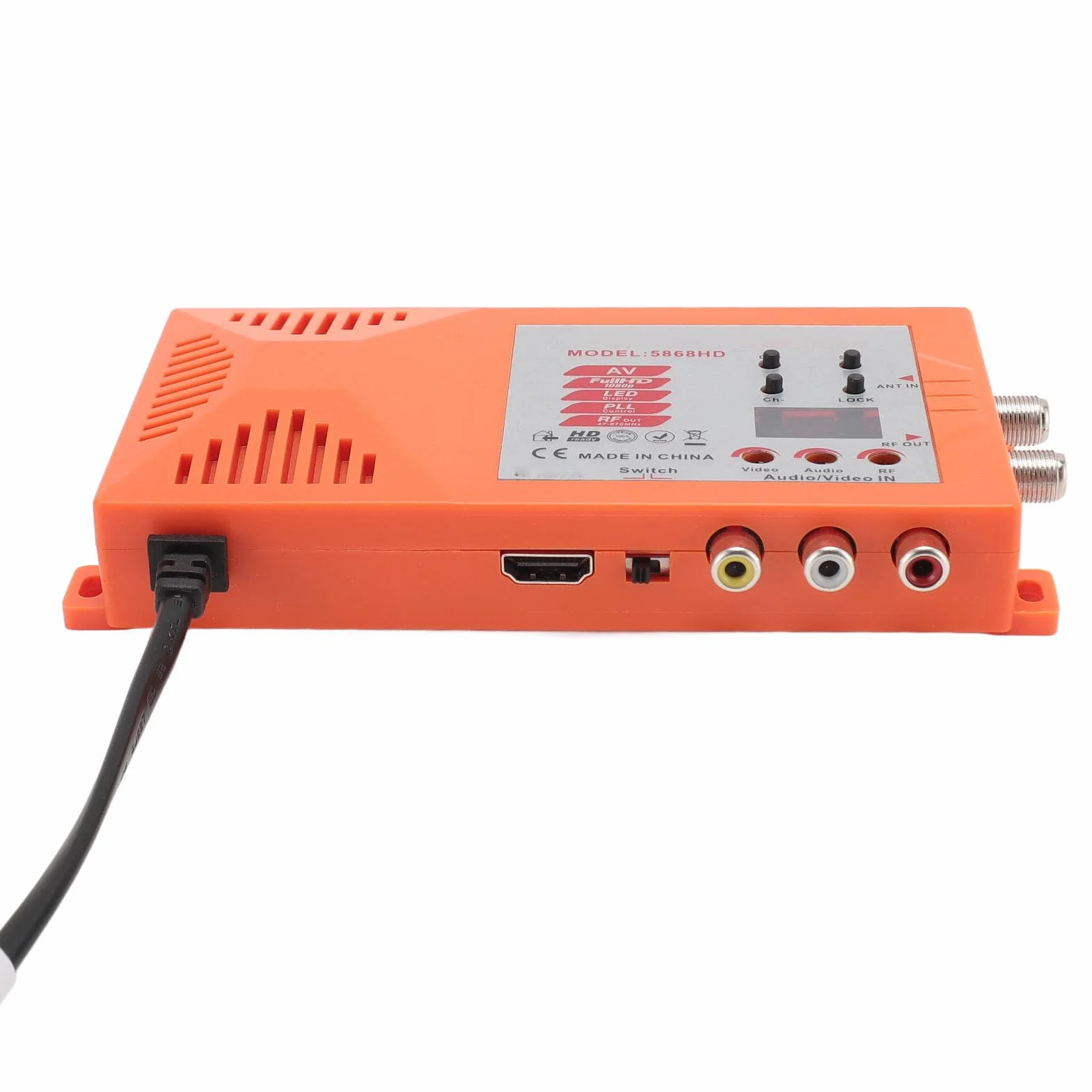 Interfaccia Multimediale HD Modulatore RF Plug and Play 100-240 V NTSC PAL Commutatore Canale Console Gioco
