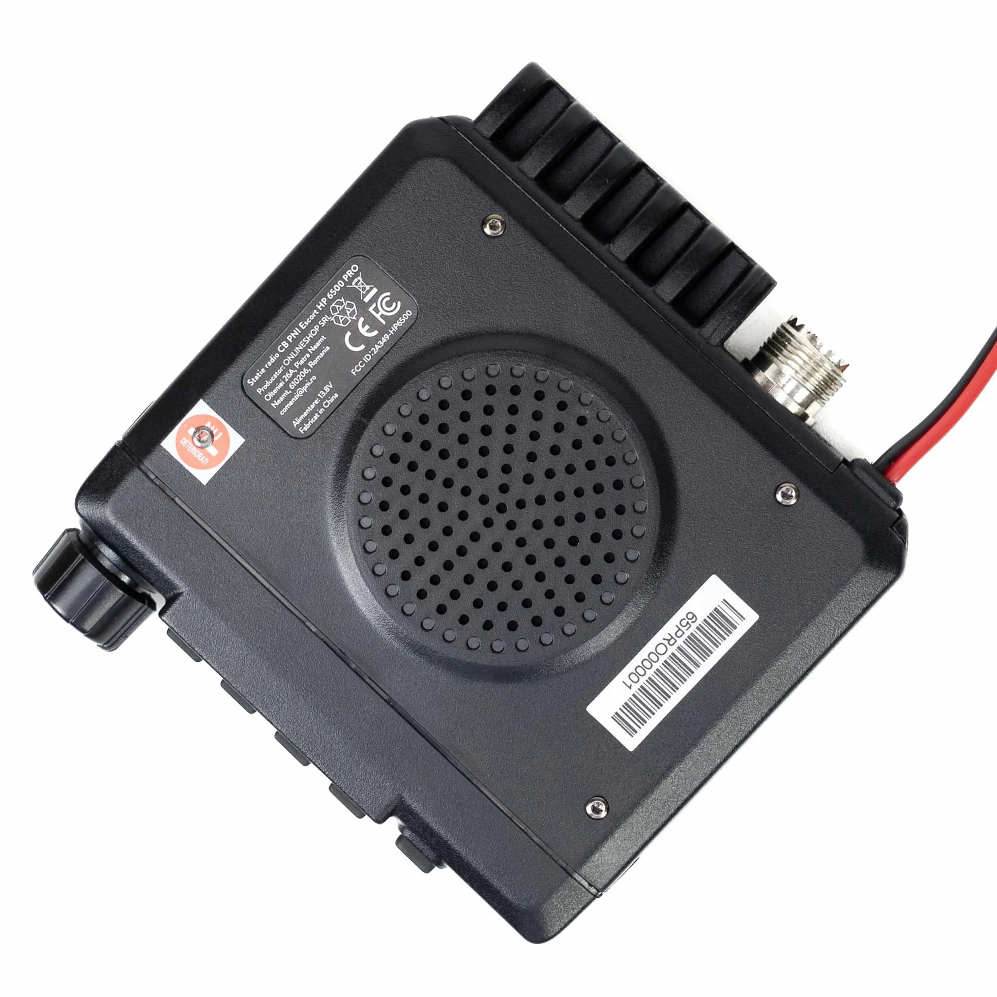 Radio CB PNI Escort HP 6500 PRO Multi-Standard VOX NRC 4W AM-FM 12V SQ ASQ
