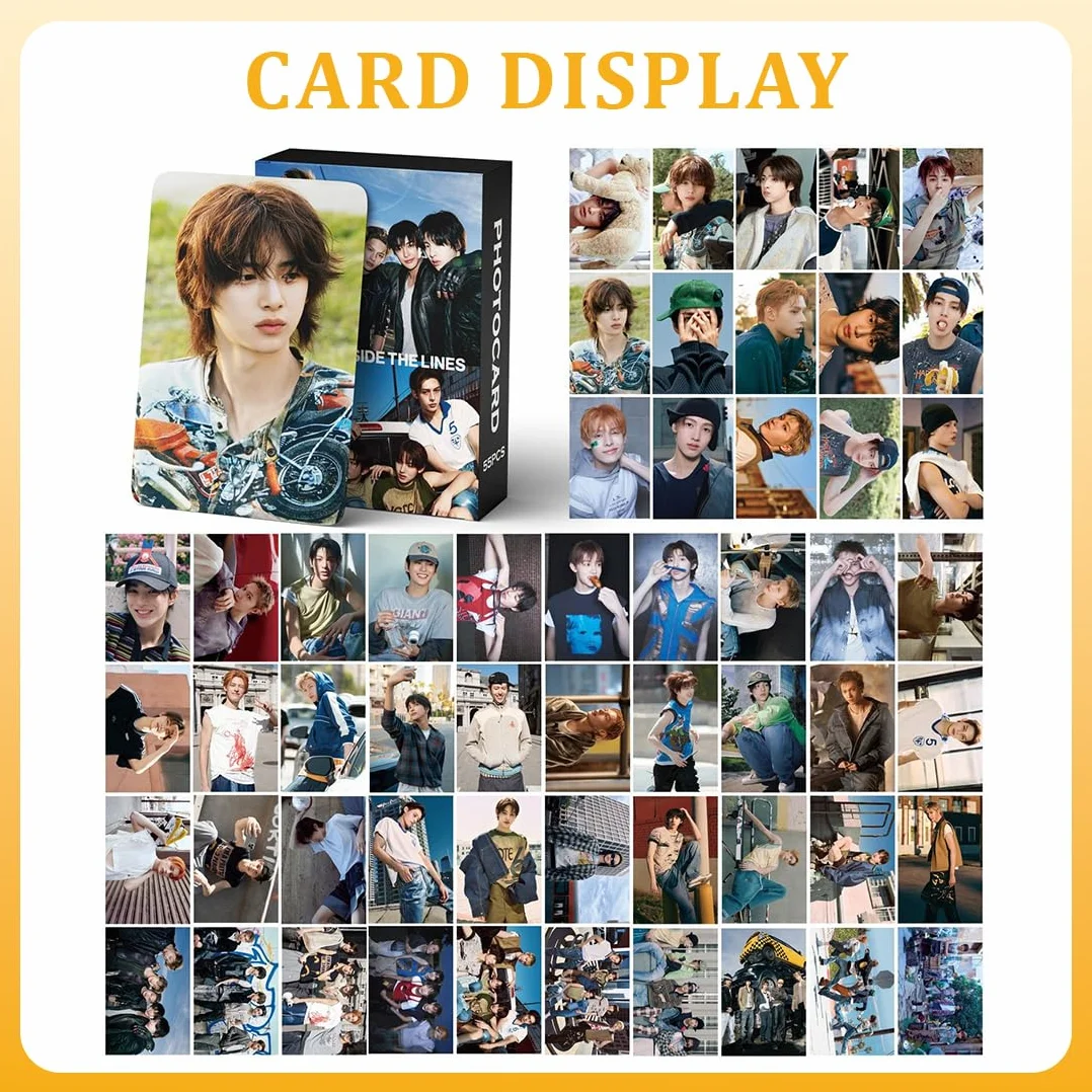Kpop Card Cortis 55 Pezzi Lomo Carte Album Photocards CollectionCard Regalo per Fan
