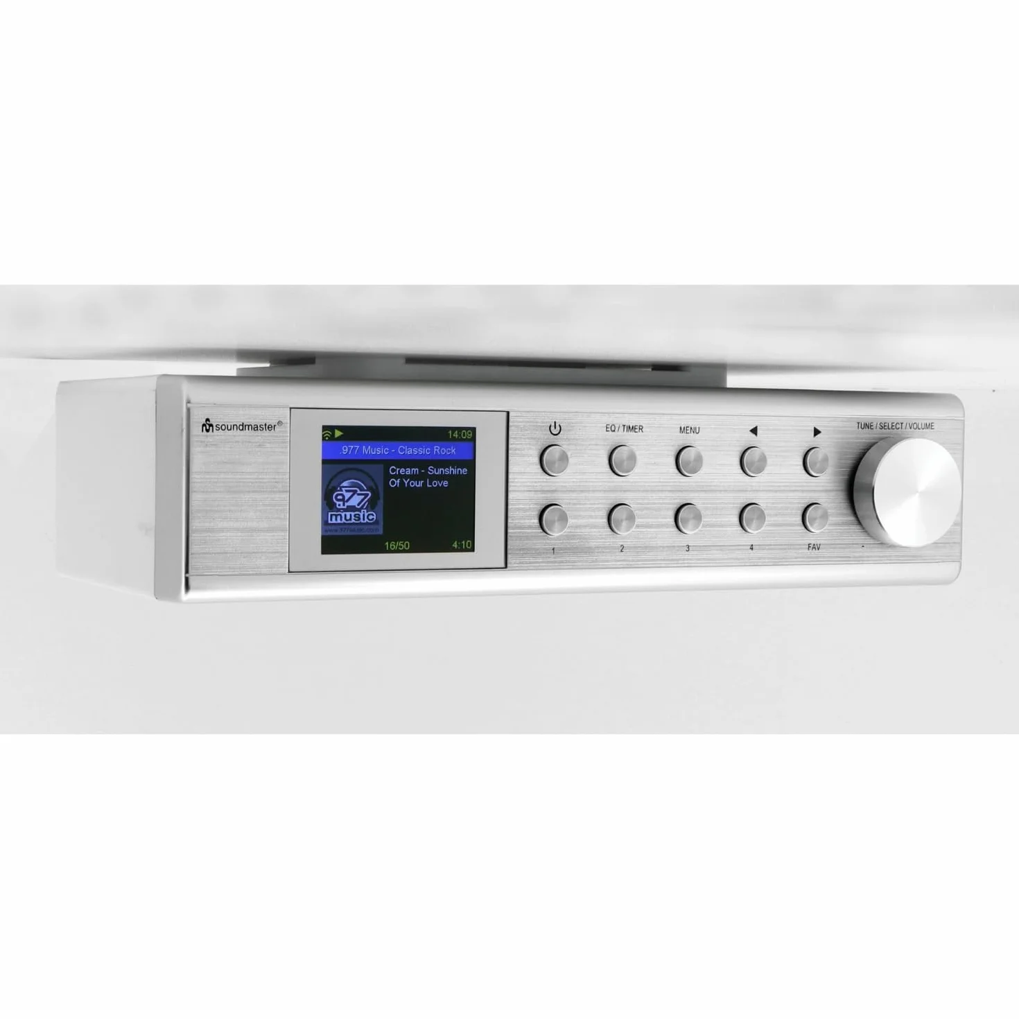Soundmaster IR1500SI Radio da Cucina DAB+ FM-RDS Bluetooth WLAN Vivavoce Doppio Allarme Timer