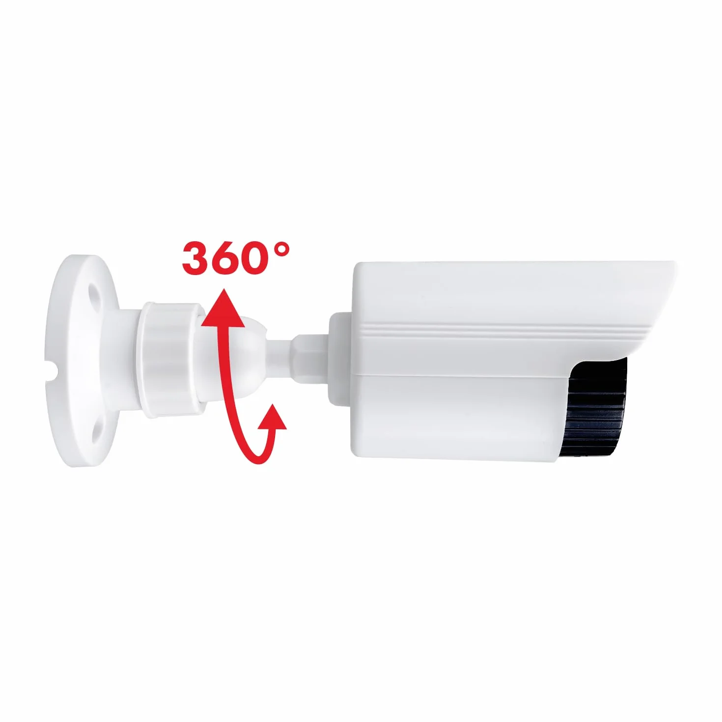 Maclean IR1800 Telecamera finta lampeggiante LED IP44 Staffa regolabile esterni interni