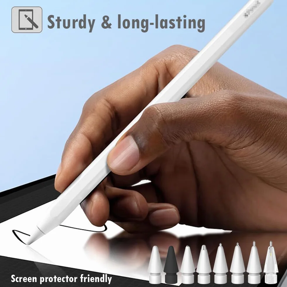 SIXFU 8 stili punte Apple Pencil Pro Tips compatibili iPad USB-C 1a 2a generazione accessori