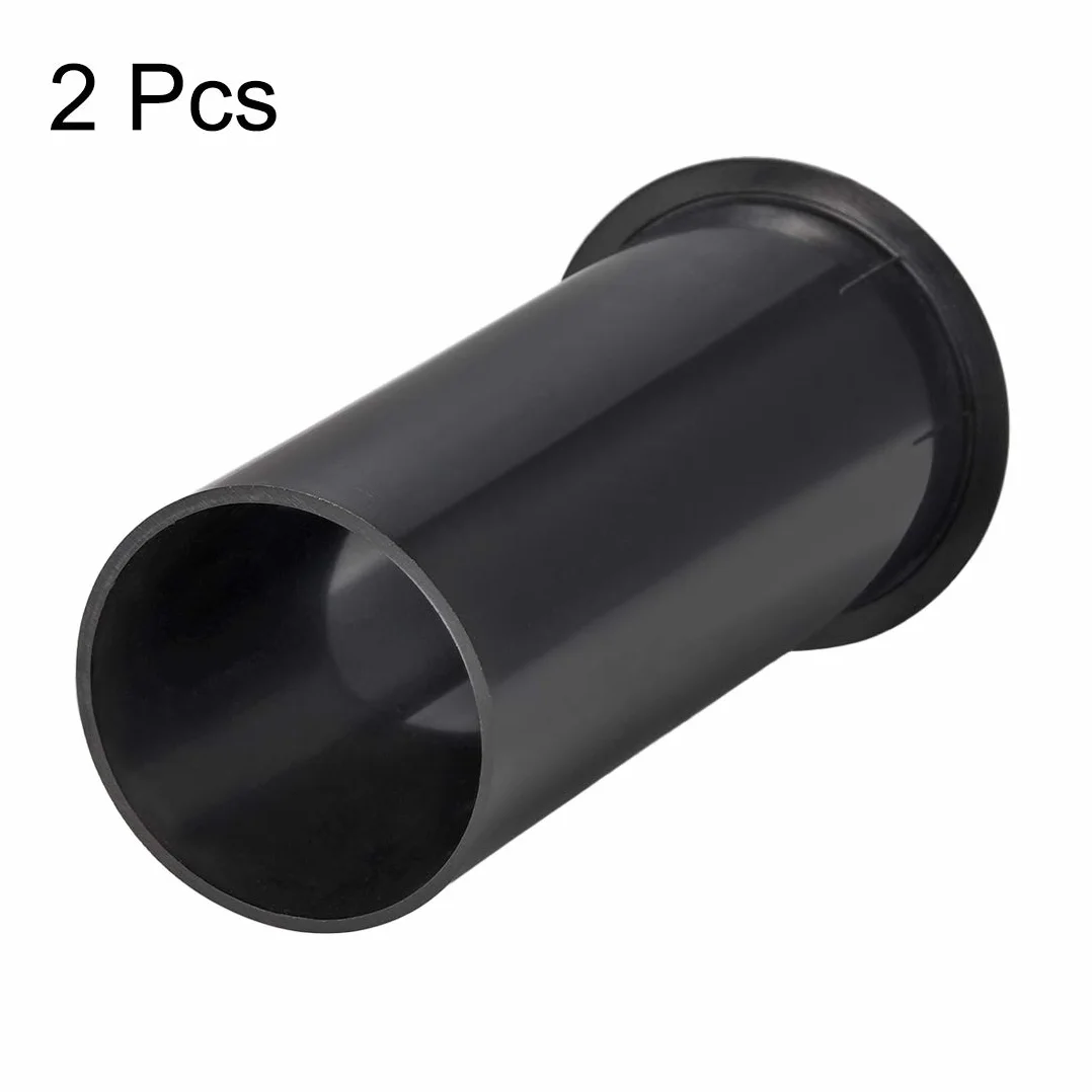 PATIKIL 60mm x 150mm Altoparlante Porta Tubatura Subwoofer Bass Reflex Woofer Box, Nero 2pz