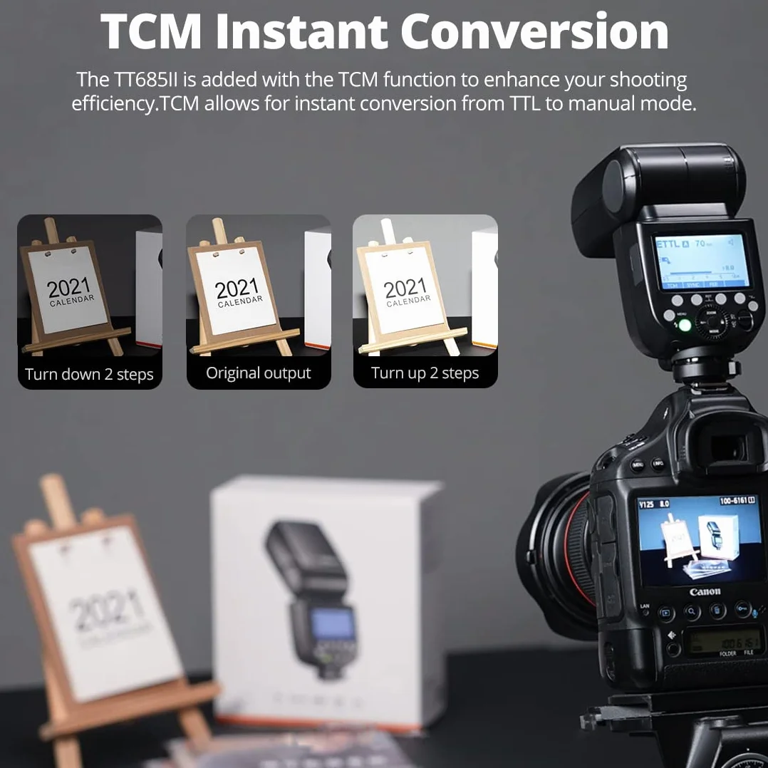 Godox TT685IIN Speedlite Flash 1/8000s HSS GN TTL TCM 2,4G X System for Nikon