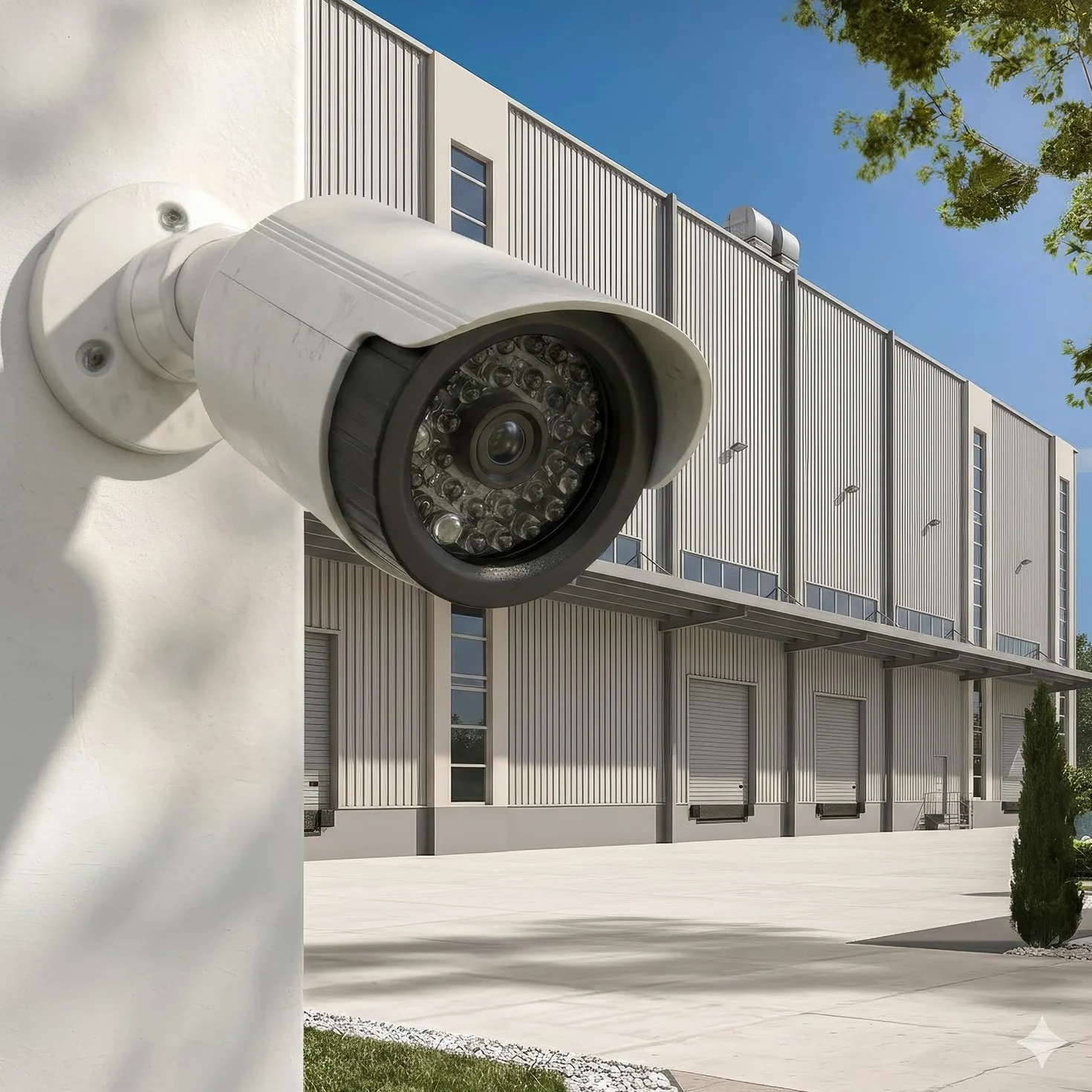 Maclean IR1800 Telecamera finta lampeggiante LED IP44 Staffa regolabile esterni interni