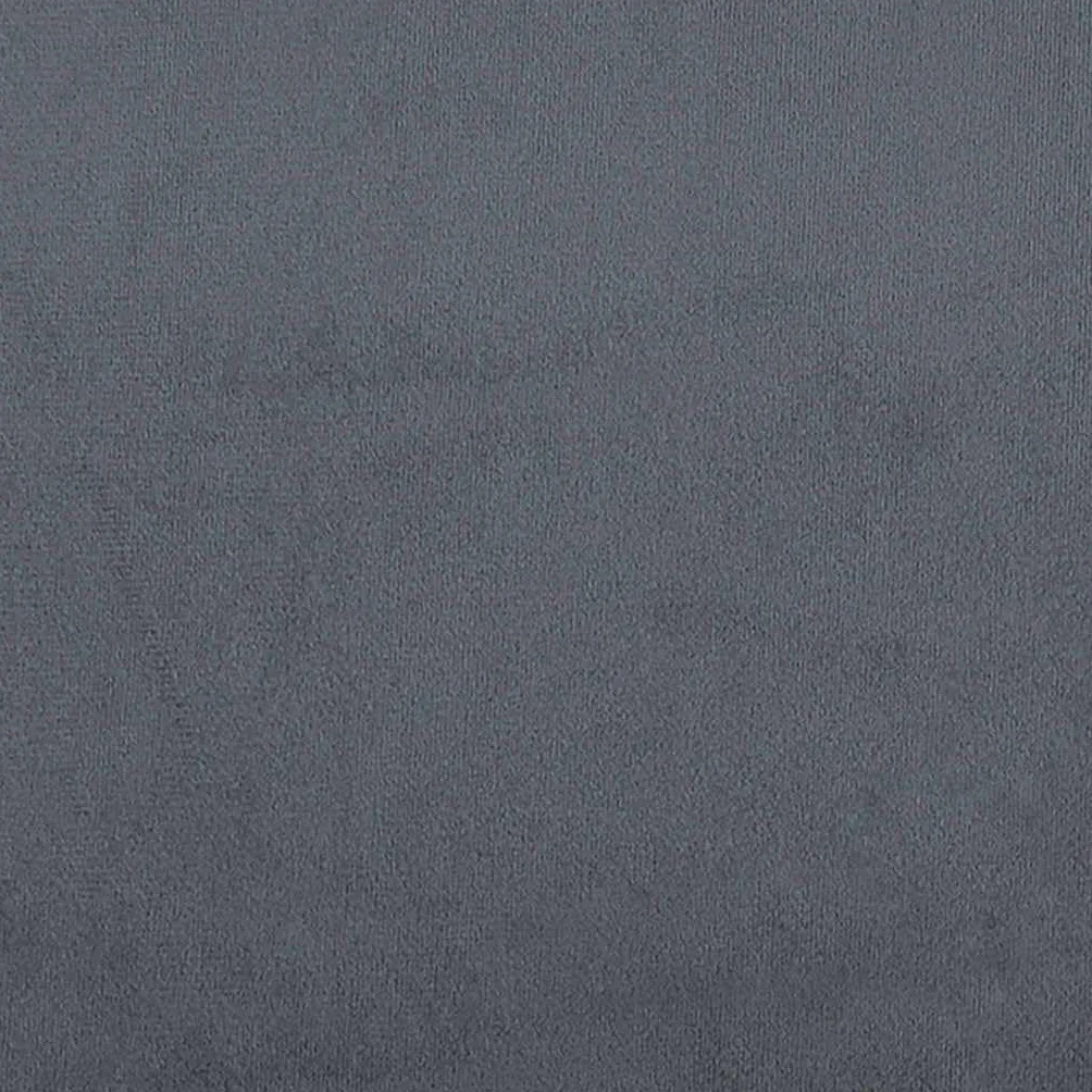 Cuscino decorativo corda 45x45 cm set 2 pezzi grigio scuro chiusura lampo imbottitura poliestere