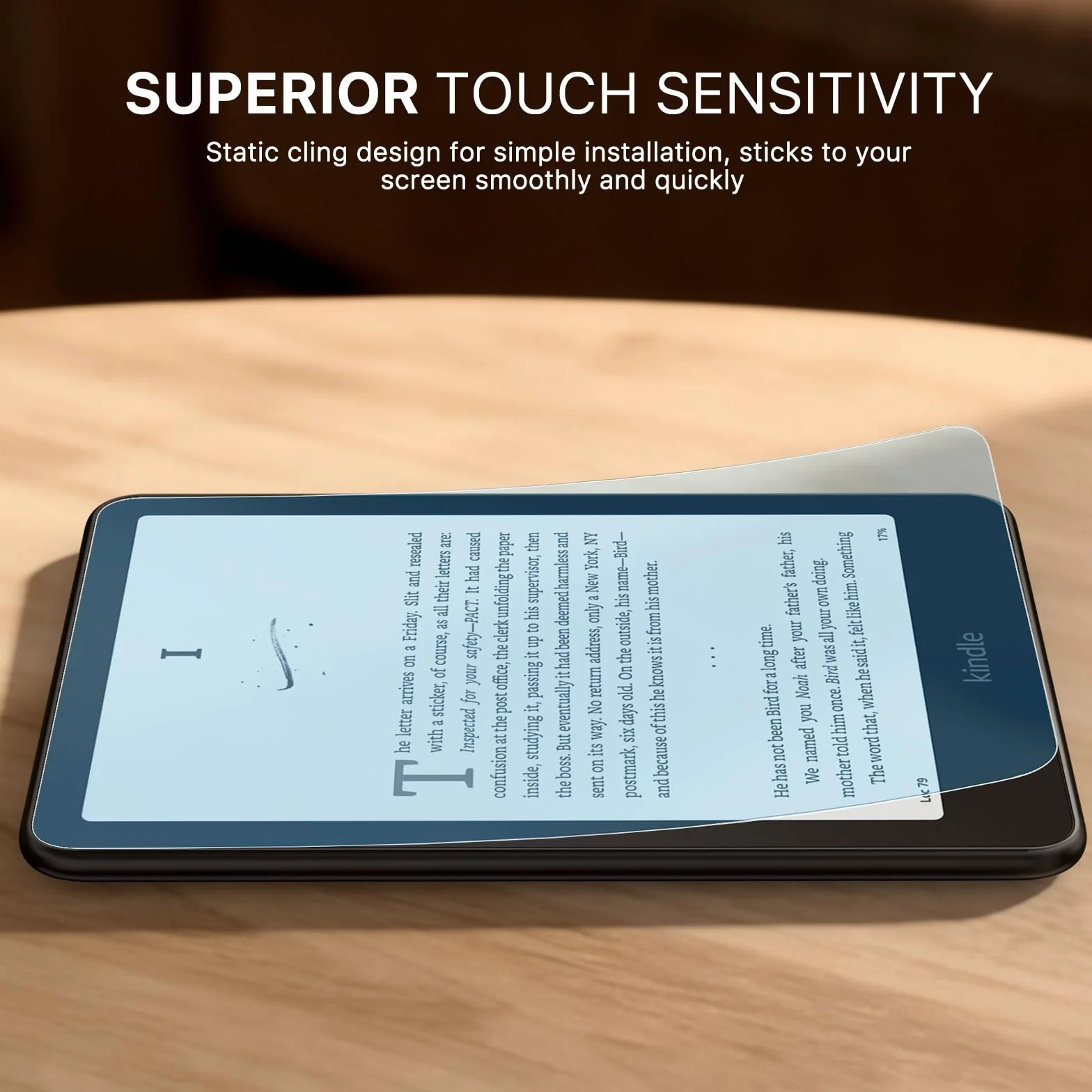 MoKo Pellicole Protettive Schermo Anti Luce Blu per Kindle Paperwhite 7" 12ª Generazione 2024 e Kindle Colorsoft Signature Edition