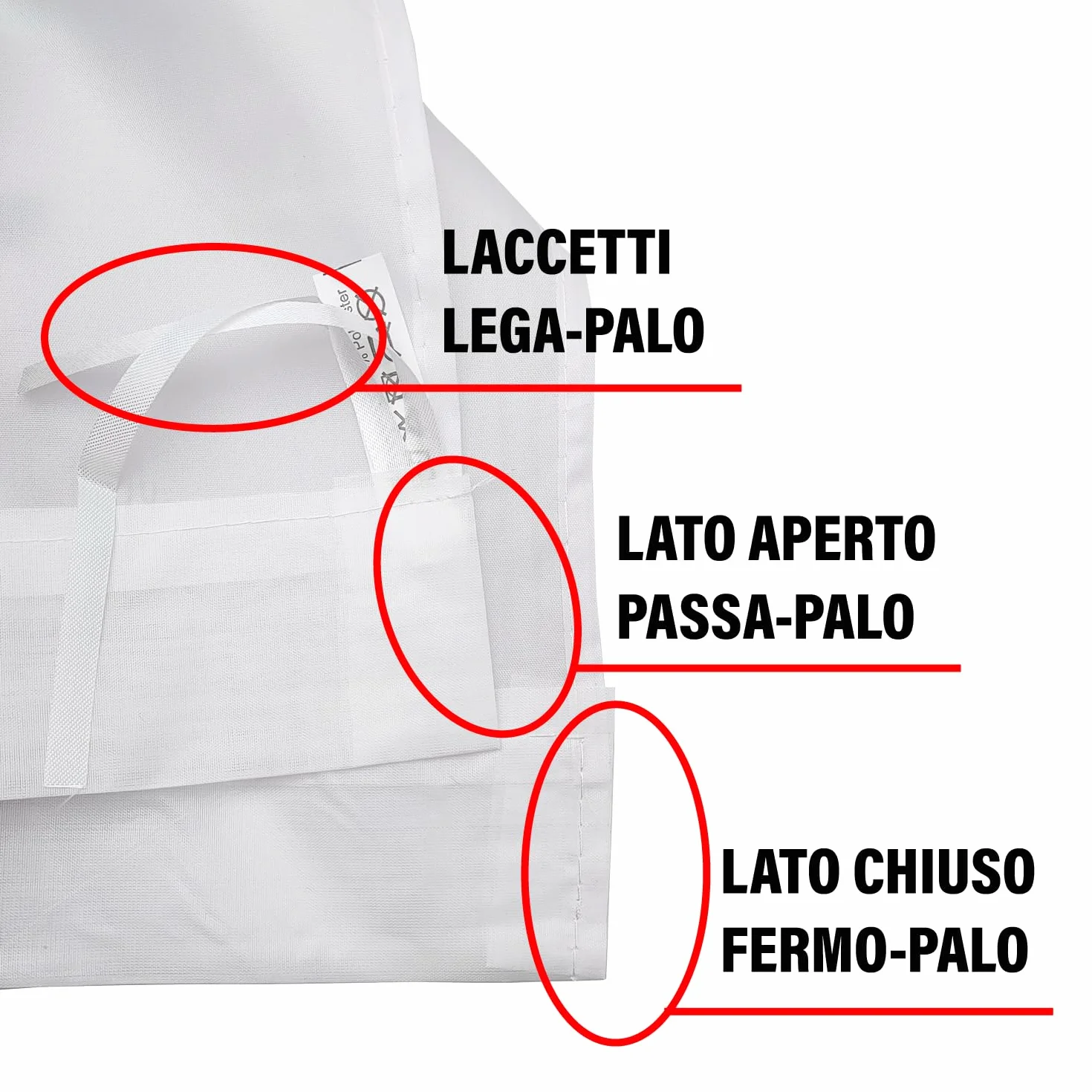 Bandiera Italiana 90 x 150 cm Poliestere per Esterno Interno con Passante per Asta Resistente alle Intemperie