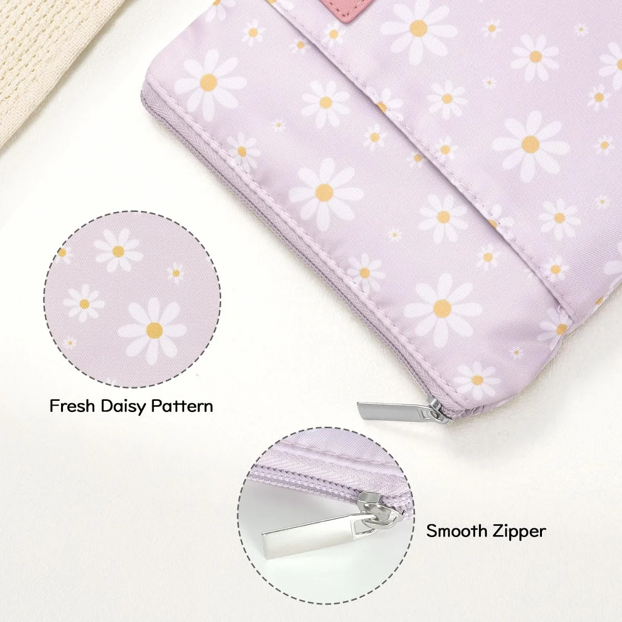 Custodia Protettiva per Tablet 6-7" Rosa Chiaro per Kindle 11ª Gen, Paperwhite 12ª Gen, Colorsoft Signature Edition, Kobo Clara Colour, Oasis
