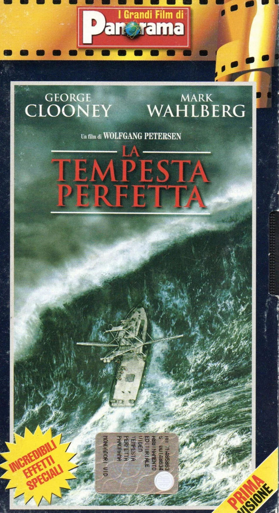 La tempesta perfetta VHS Diane Lane George Clooney Panorama