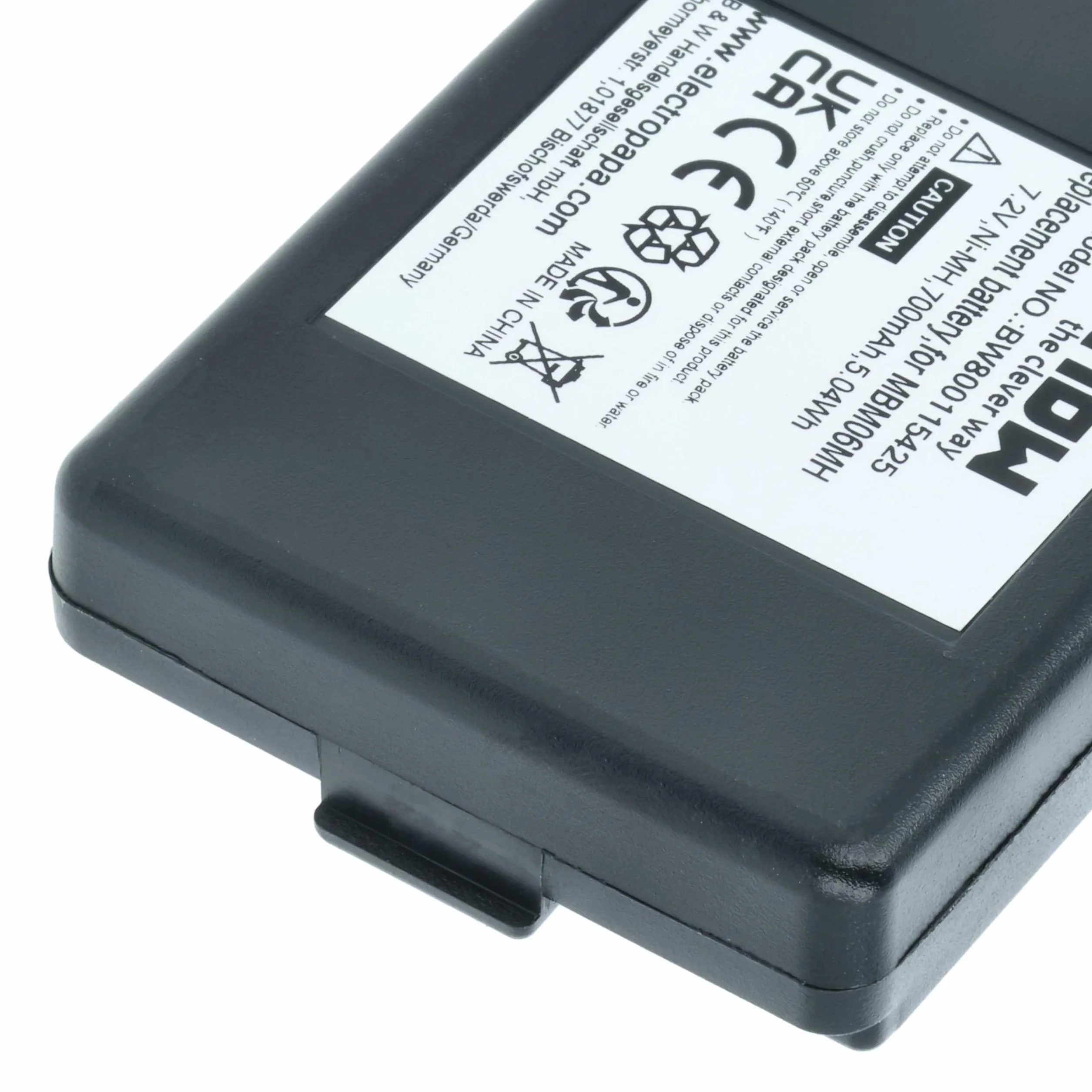 Autec MBM06MH 700mAh 7,2V NiMH batteria sostituisce radiocomando industriale vhbw