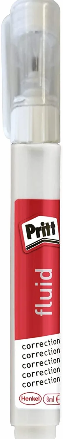 Pritt Correttore Pocket Pen, Micropunta Metallica, 2+2 Penne 8ml