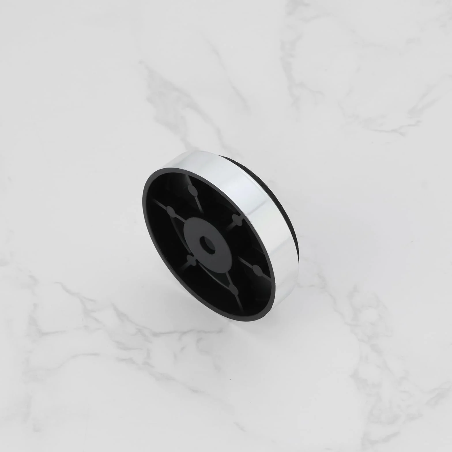 Piedini Di Isolamento Degli Altoparlanti 40x11mm Argento Smorzamento Audio Per Amplificatore CD