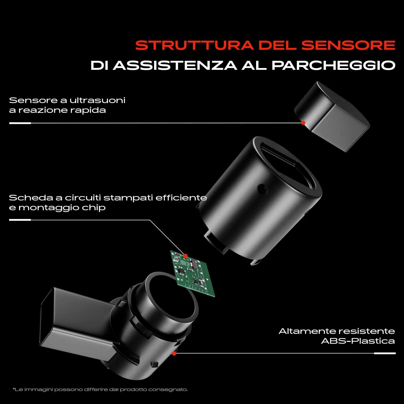 Frankberg Sensore di Parcheggio PDC Compatibile Multivan V 7EF 7EM 7EN 7HF 7HM 7HN 1.9L-3.2L 2003-2015