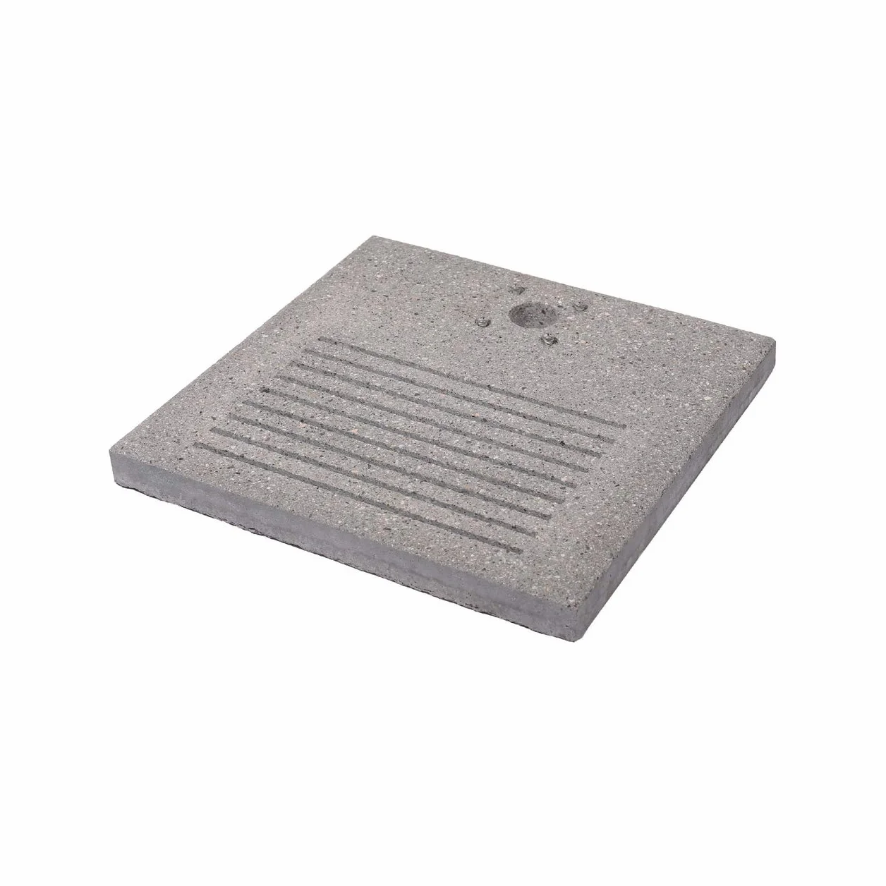 Bel-Fer Base Quadrata in Cemento Modello 42/BSE/8, con fenditore per Scarico a Perdere, per fontane 42/PS, 42/SR e 42/PSI